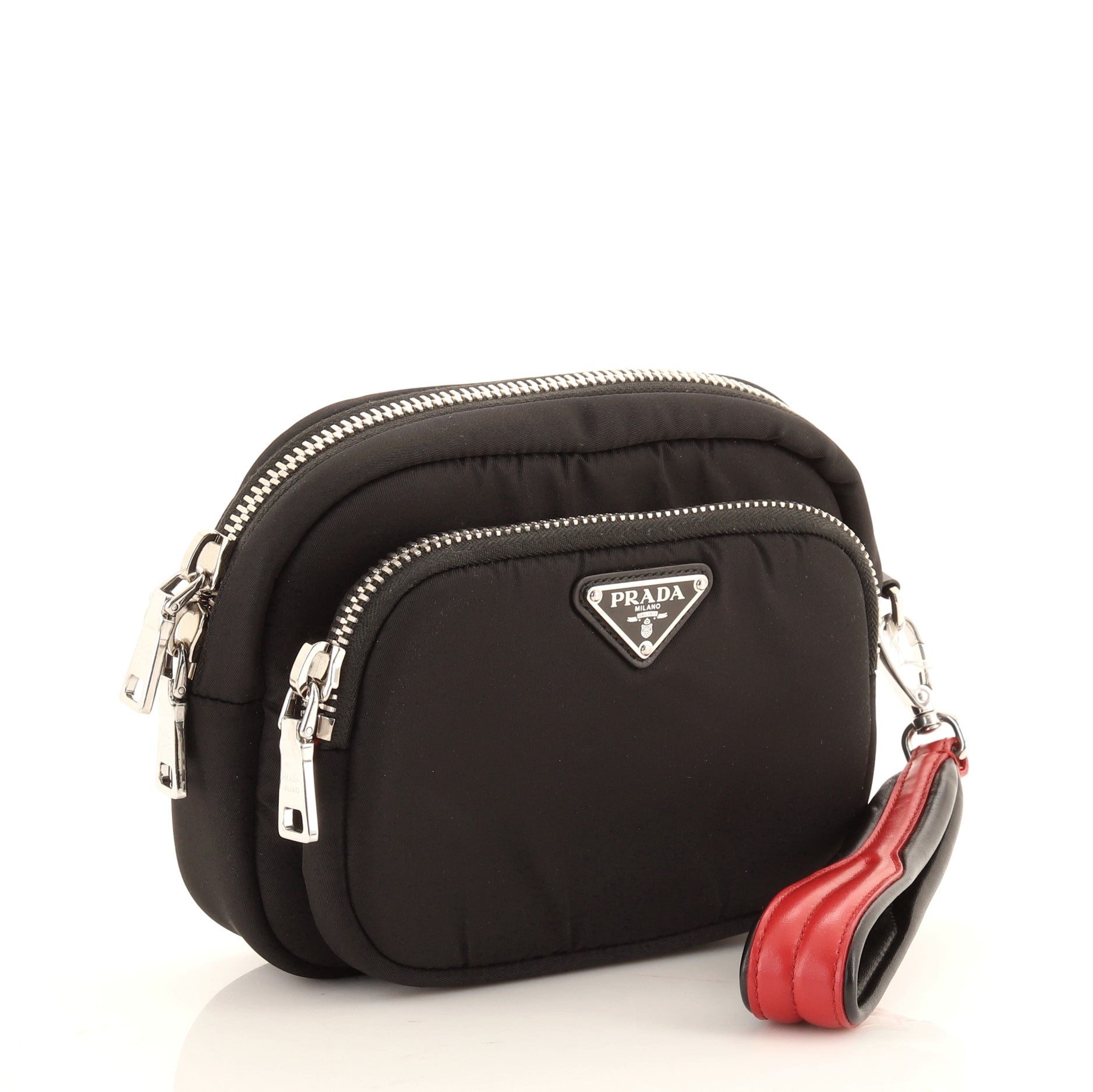 Cargo Wristlet Pouch Tessuto Mini