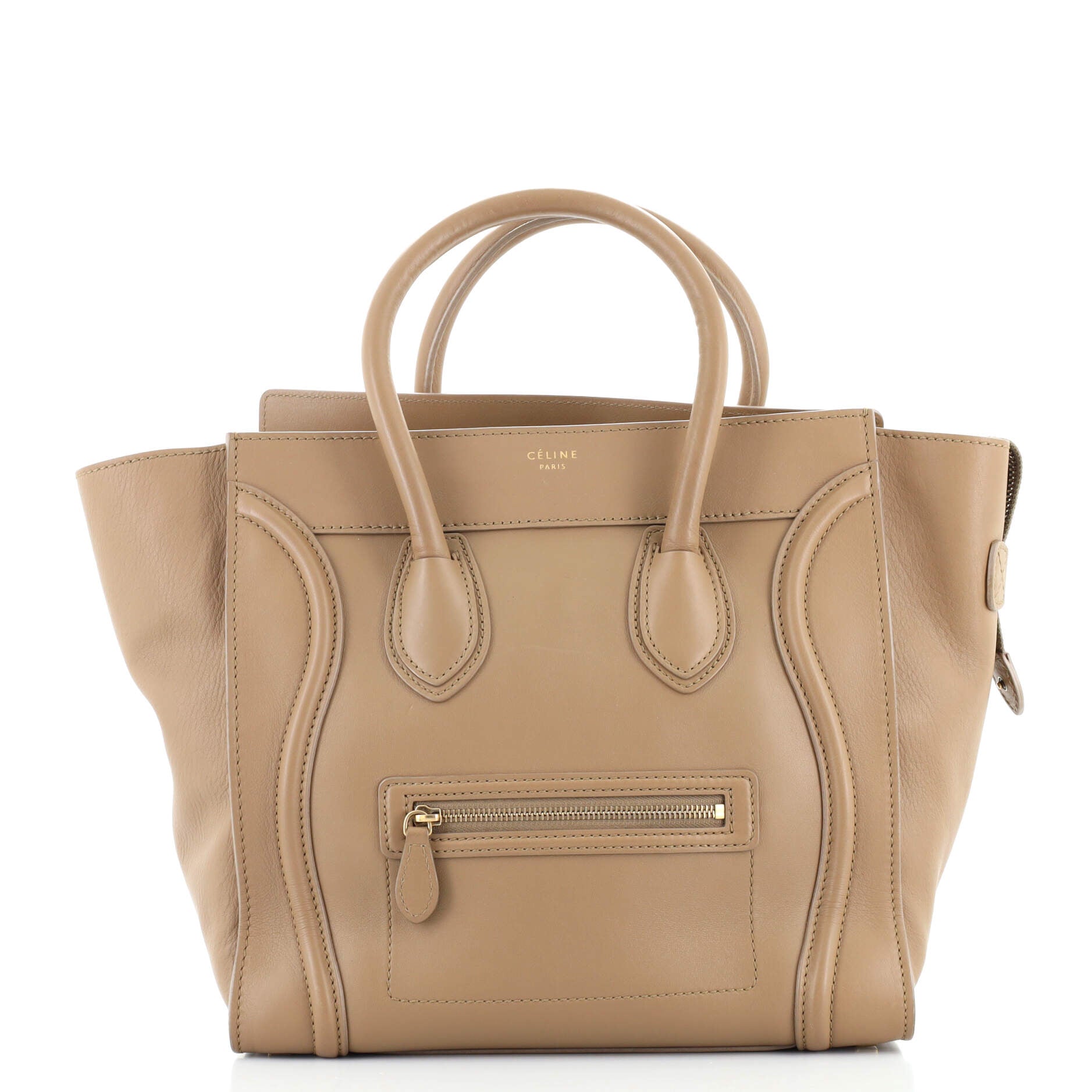 Luggage Bag Smooth Leather Mini