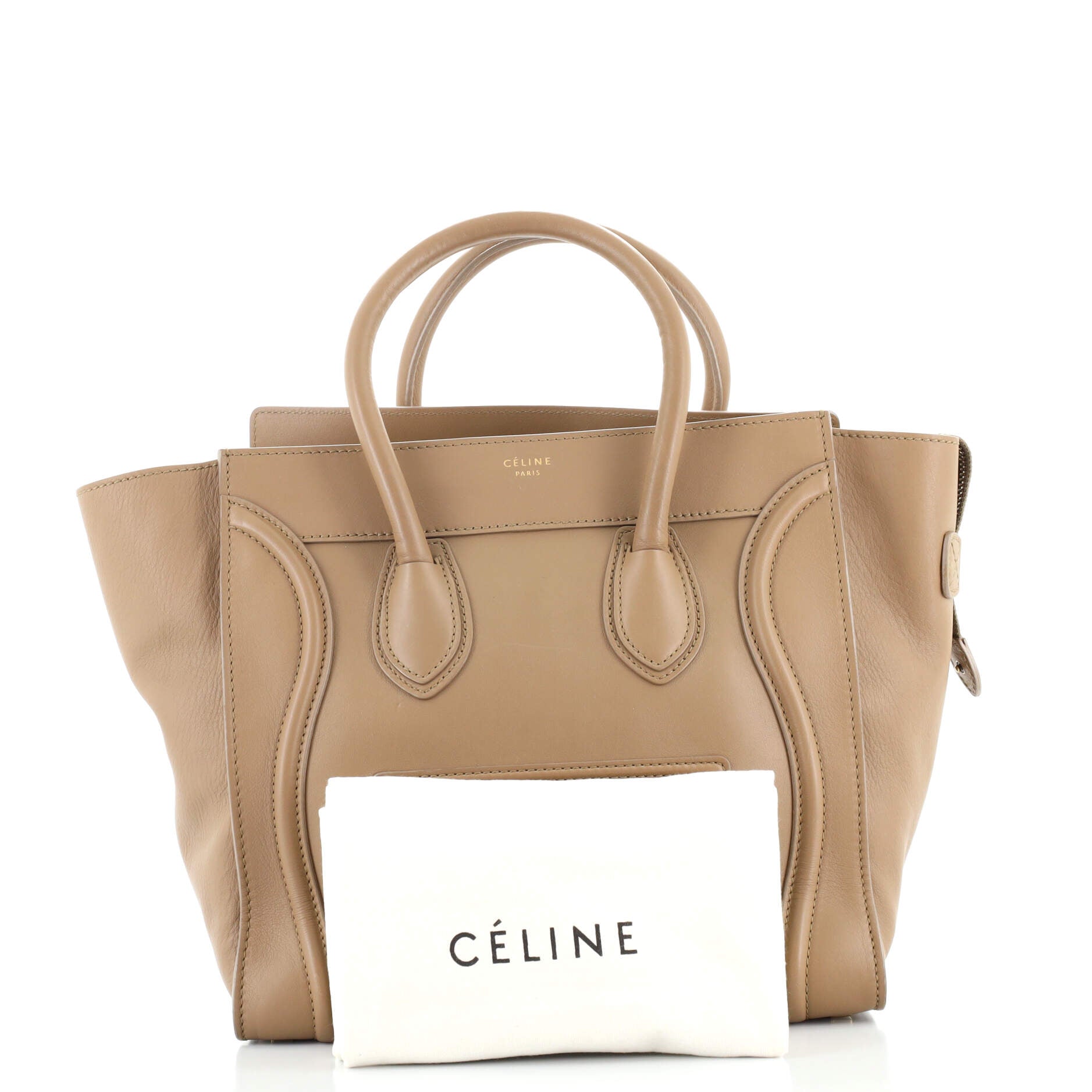 Luggage Bag Smooth Leather Mini