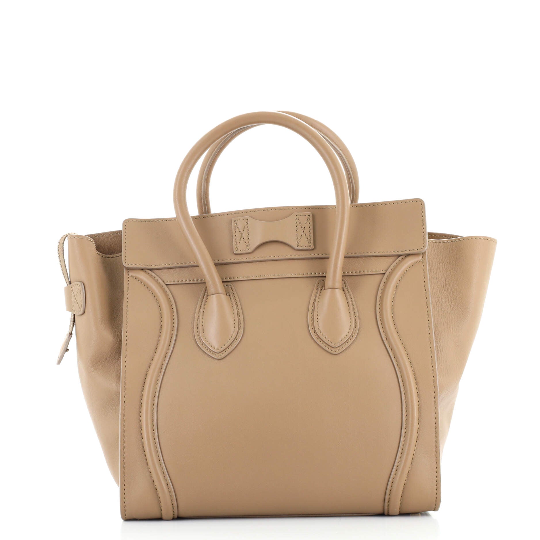 Luggage Bag Smooth Leather Mini