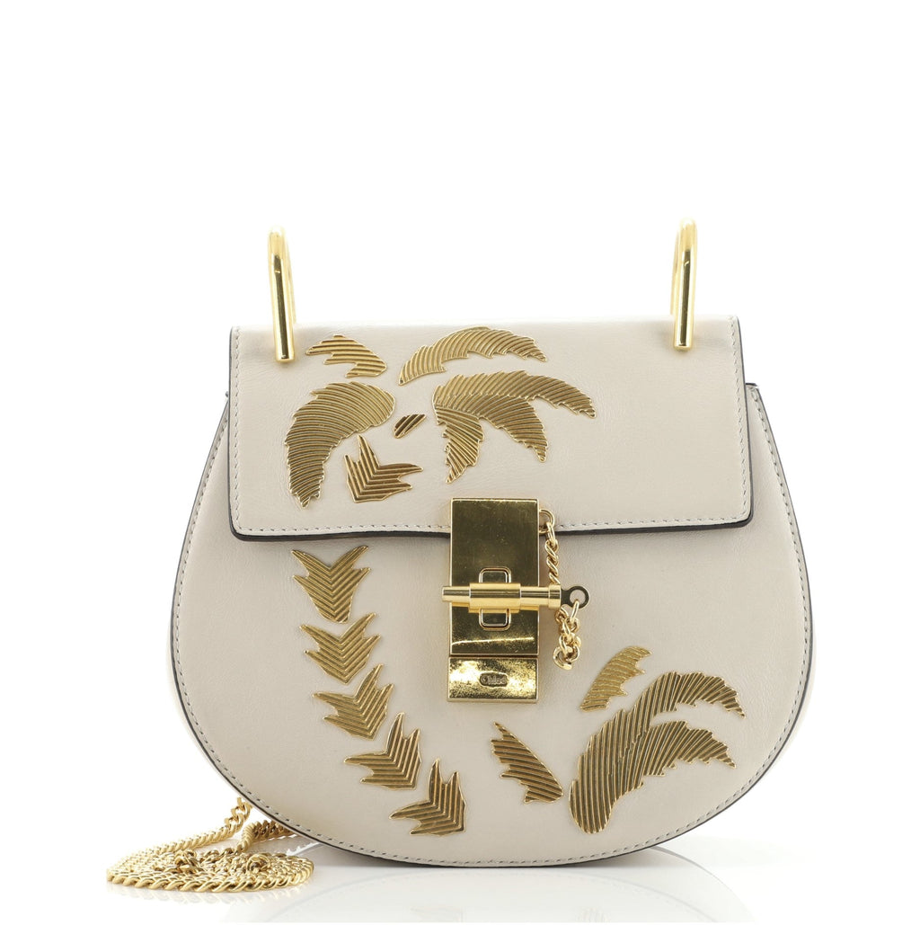 Drew Crossbody Bag Embellished Leather Mini