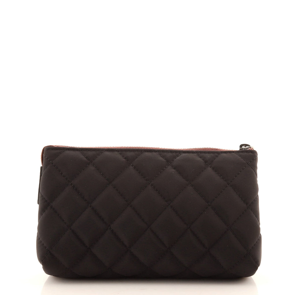 Classic O Case Pouch Quilted Nylon Mini