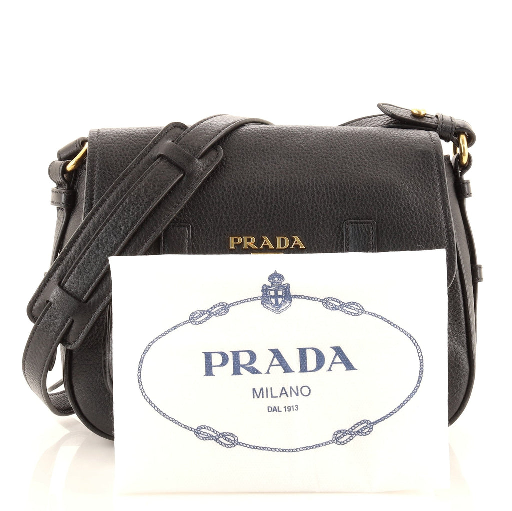 Buckle Messenger Bag Vitello Daino Mini