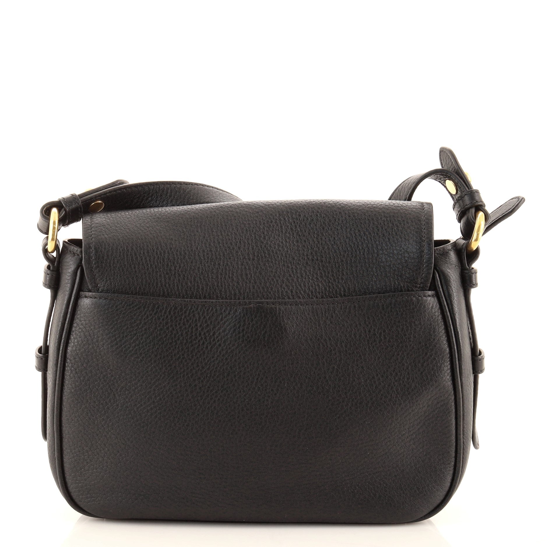 Buckle Messenger Bag Vitello Daino Mini