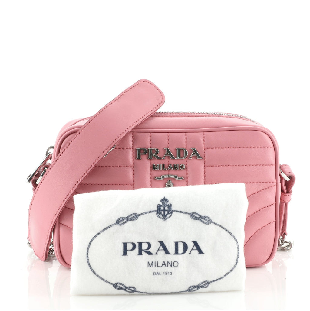Camera Bag Diagramme Quilted Leather Mini