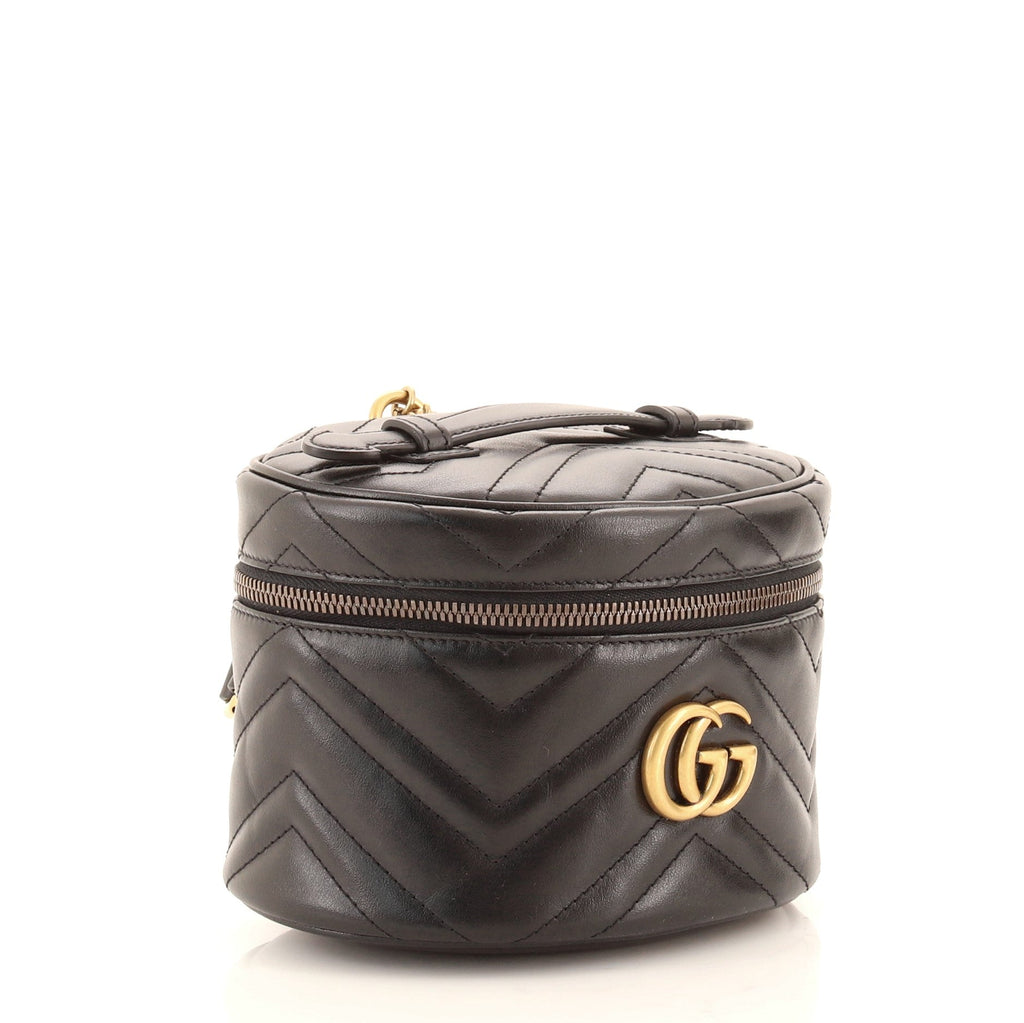 GG Marmont Vanity Backpack Matelasse Leather Mini