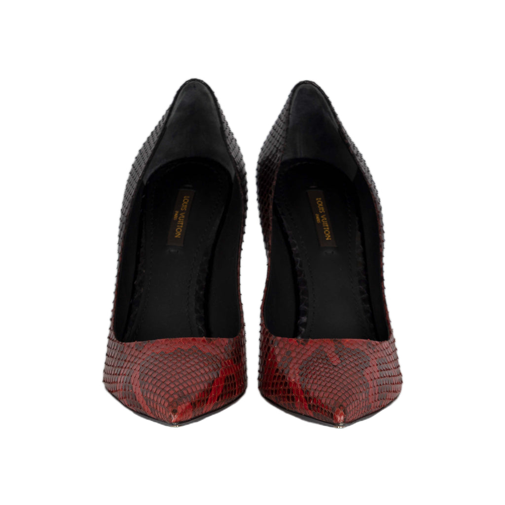 Women's Louis Vuitton Snakeskin Eyeline Pumps