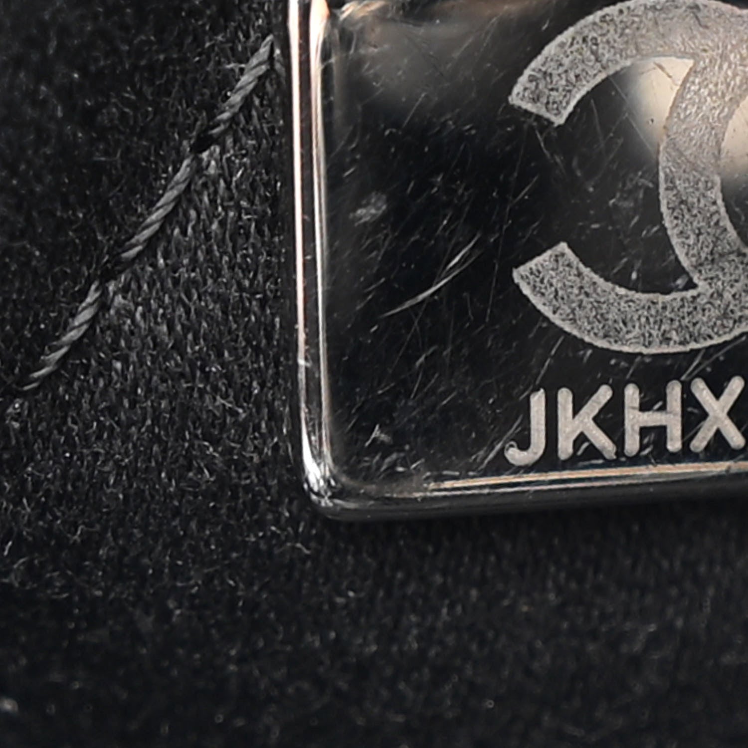 Shiny Calfskin Quilted Mini Chanel 22 Black