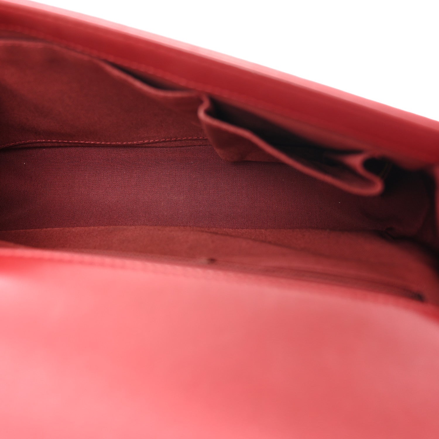 Lambskin Quilted New Medium Boy Flap Dark Red