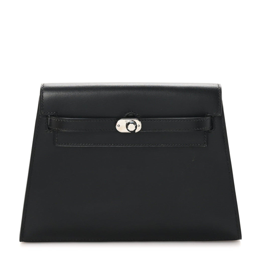 Box Kelly Crutch Clutch Black