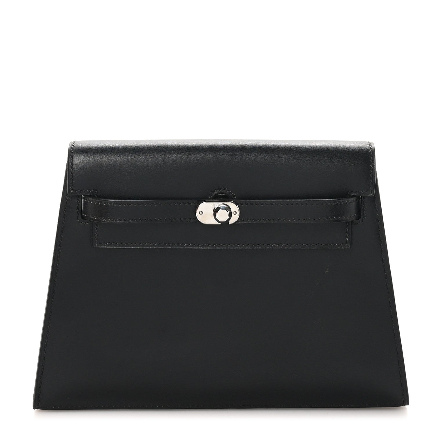 Box Kelly Crutch Clutch Black
