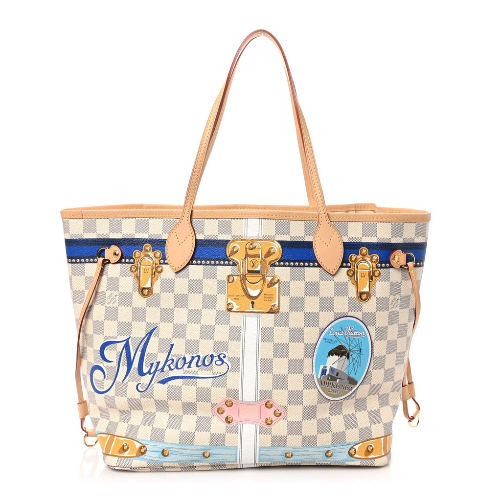 Damier Azur Summer Trunks Mykonos Neo Neverfull MM