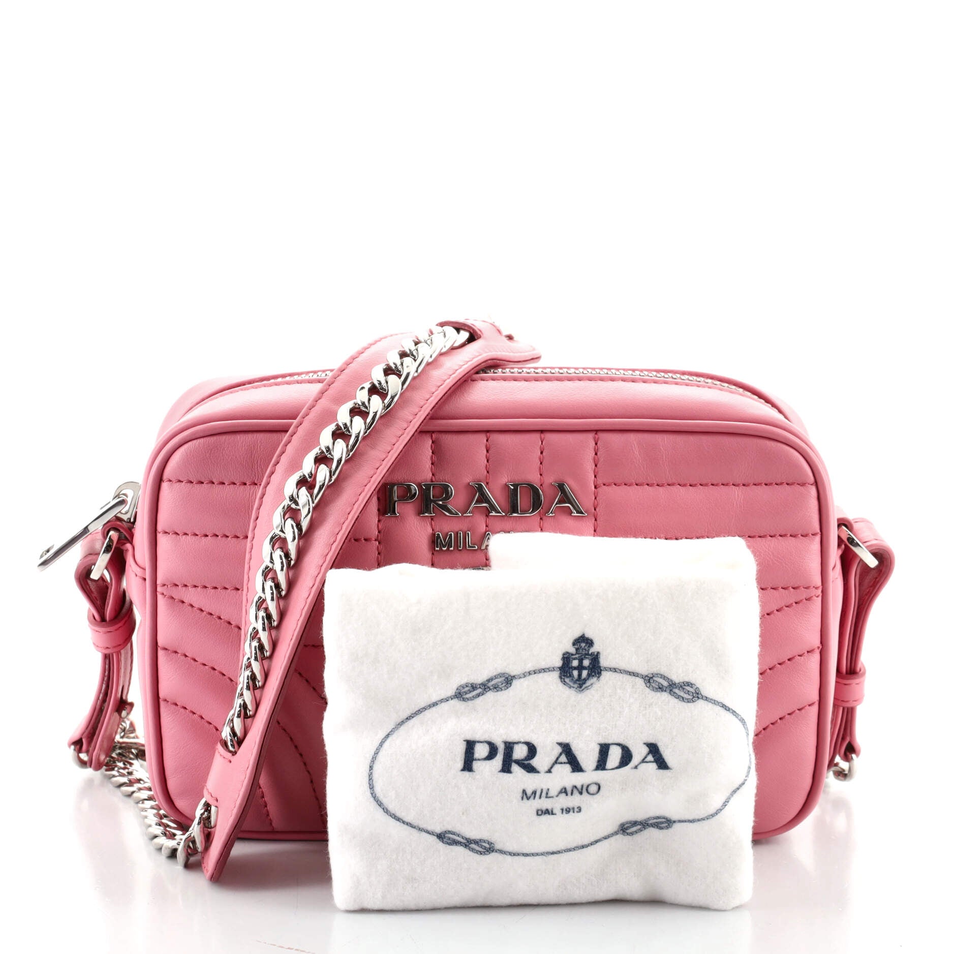 Camera Bag Diagramme Quilted Leather Mini