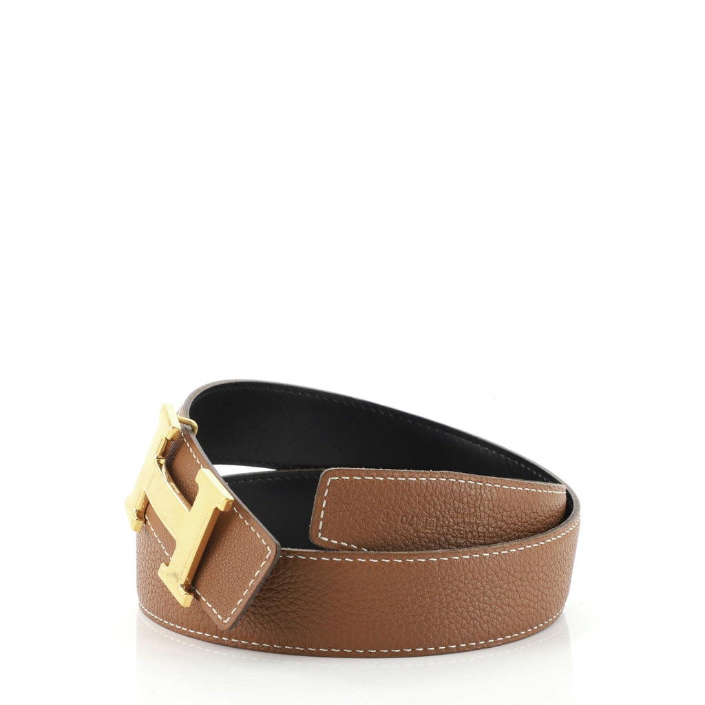 Constance Reversible Belt Leather Medium 70