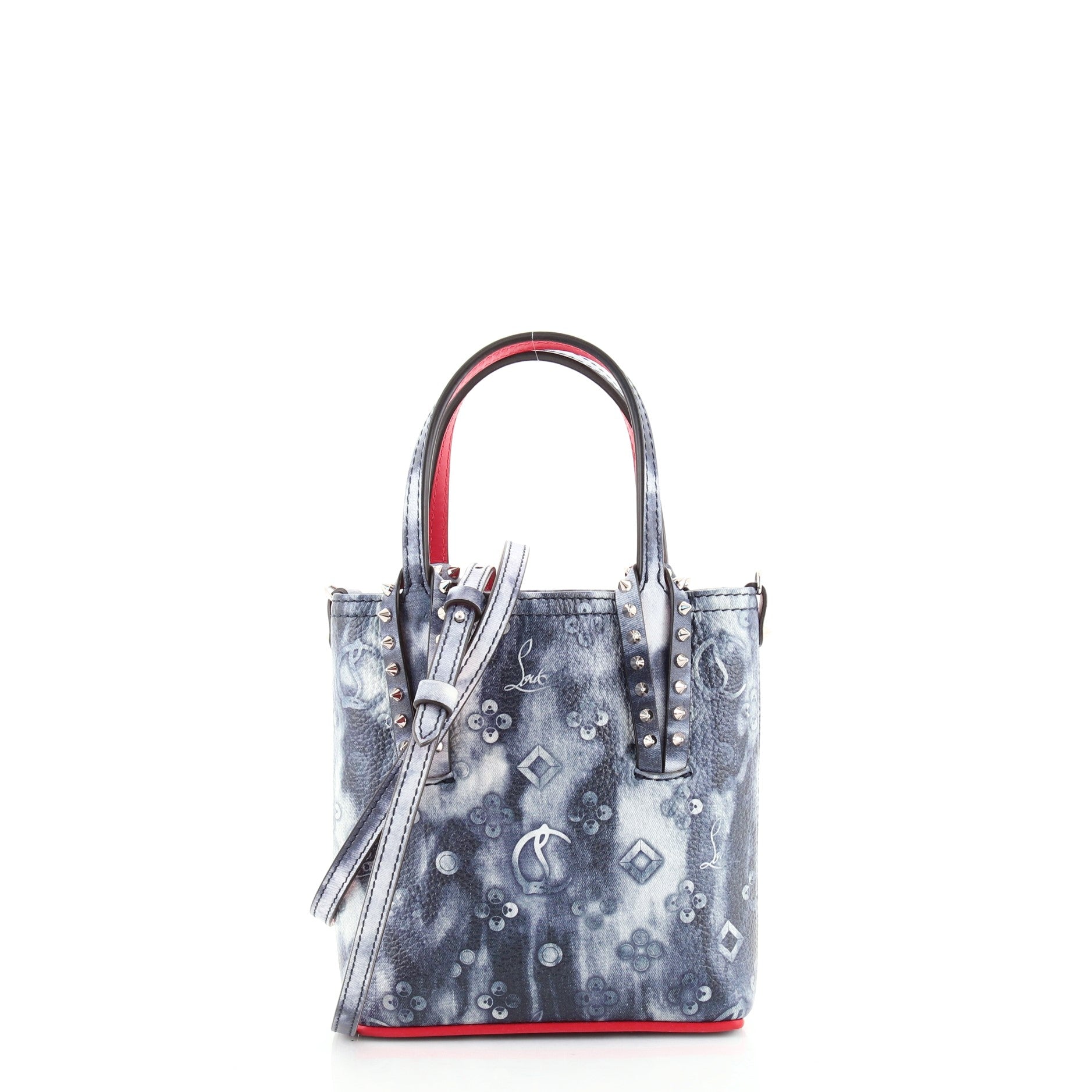 Cabata Tote Printed Leather Mini