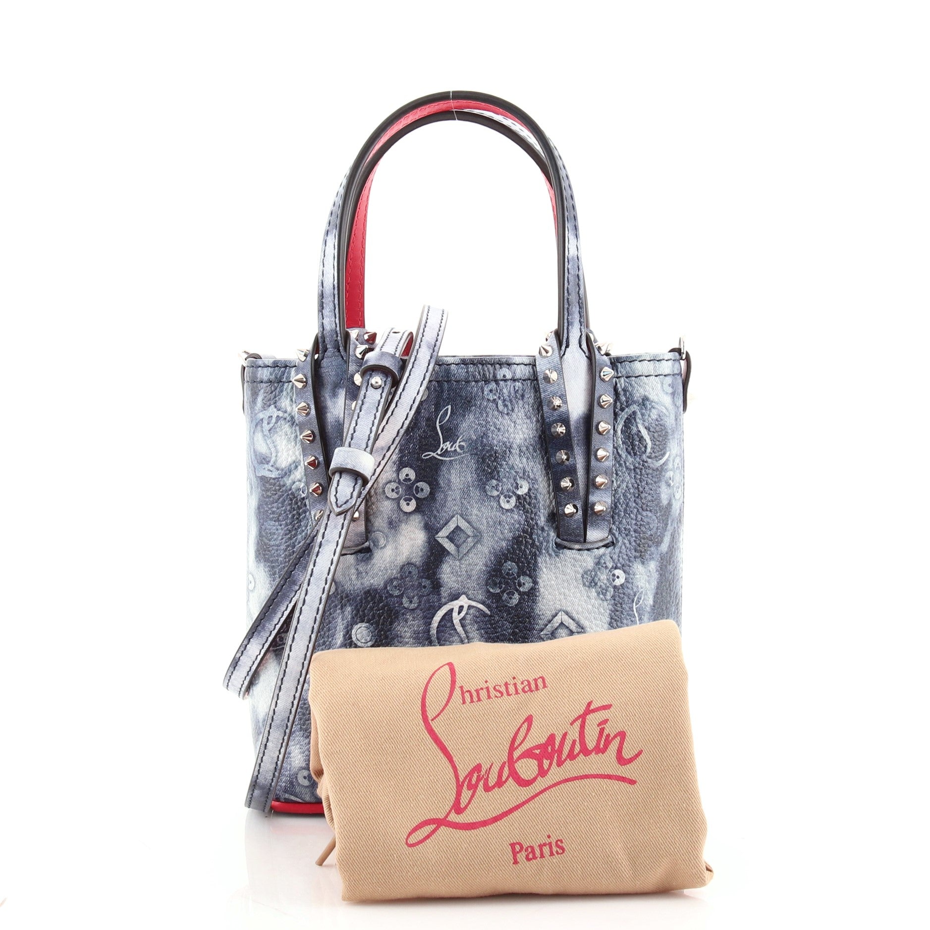 Cabata Tote Printed Leather Mini