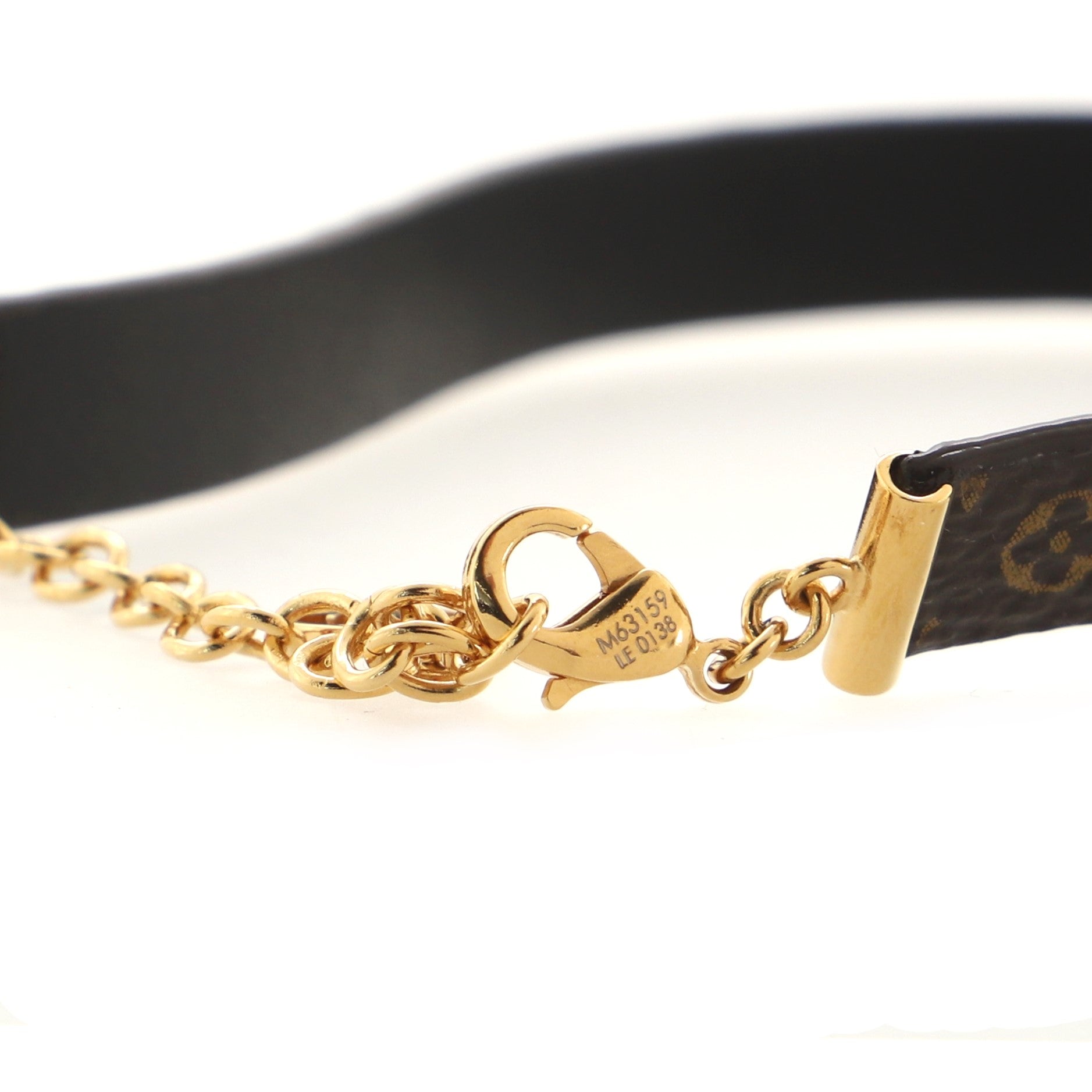 Studdy Choker Necklace Monogram Canvas
