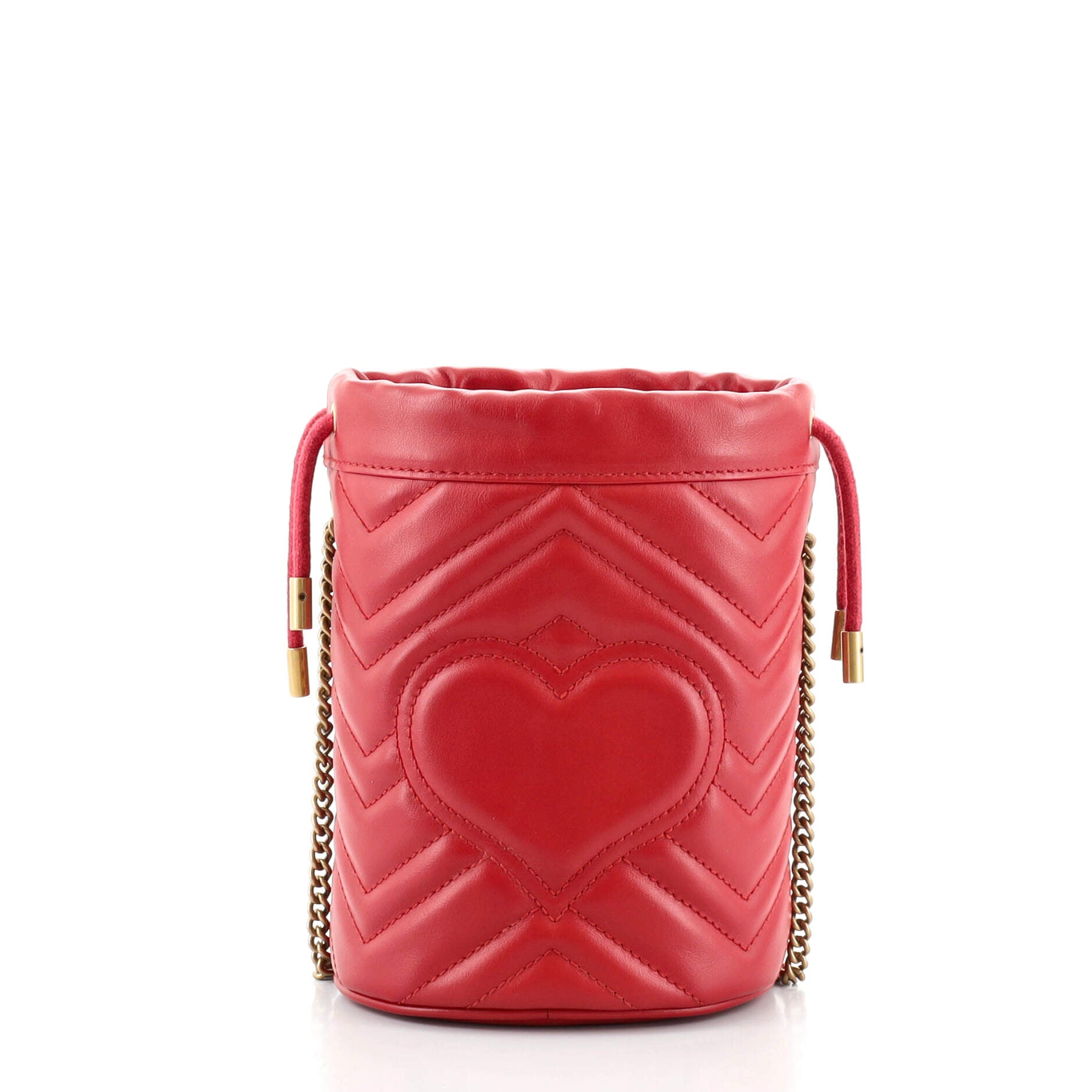 GG Marmont Bucket Bag Matelasse Leather Mini