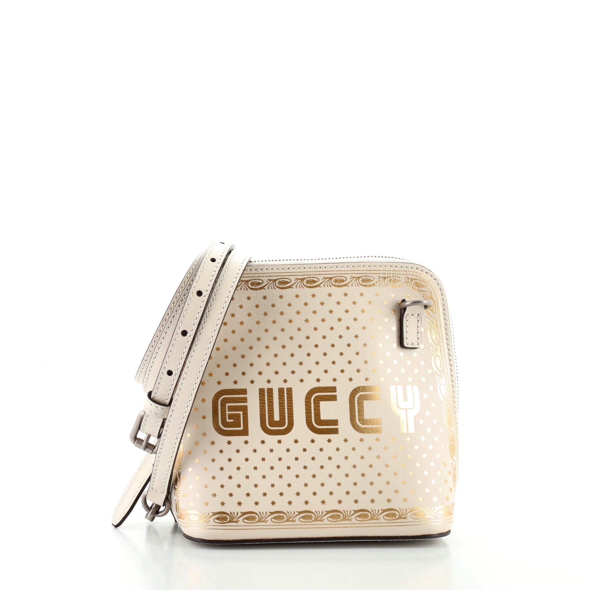 Dome Crossbody Bag Limited Edition Printed Leather Mini