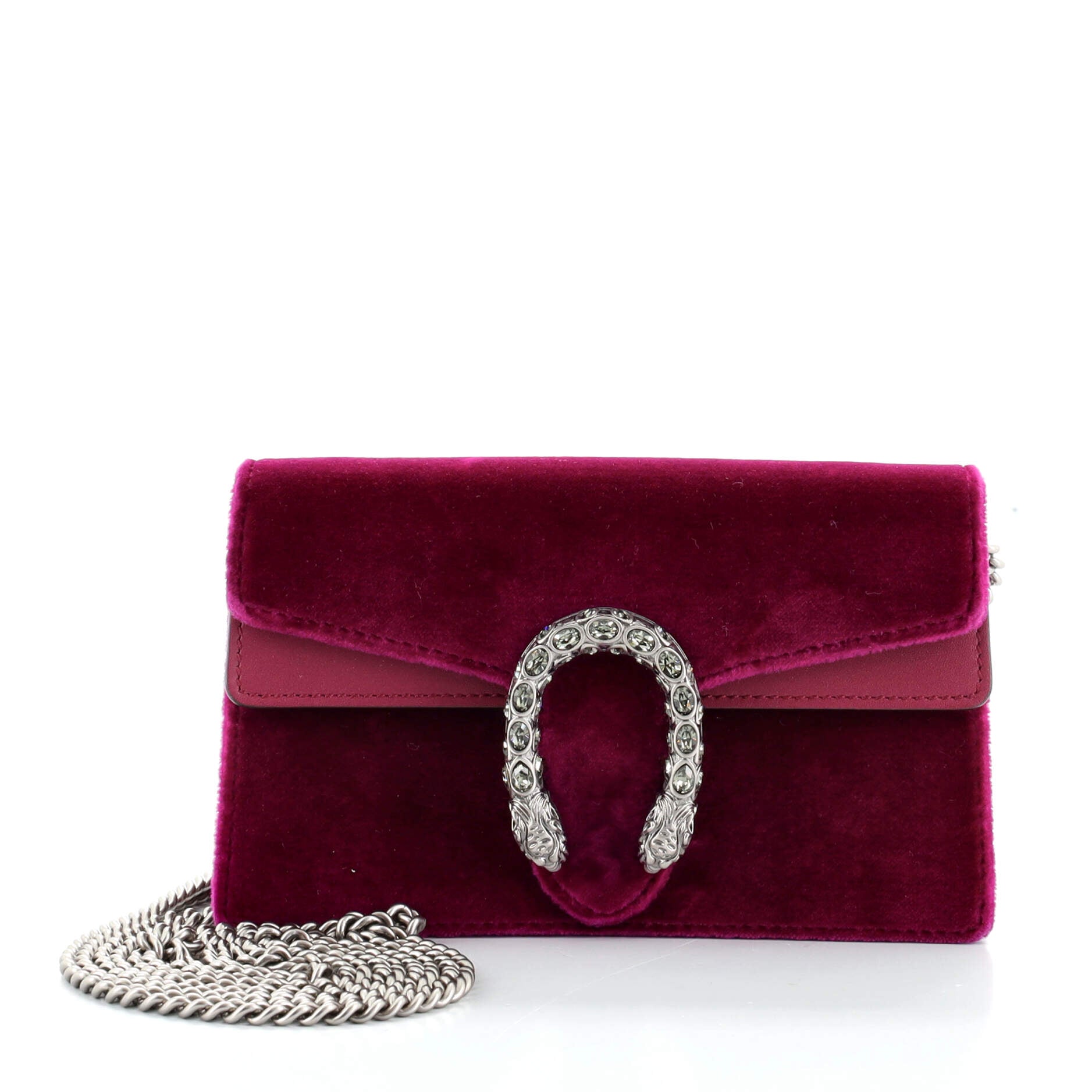 Dionysus Bag Velvet Super Mini