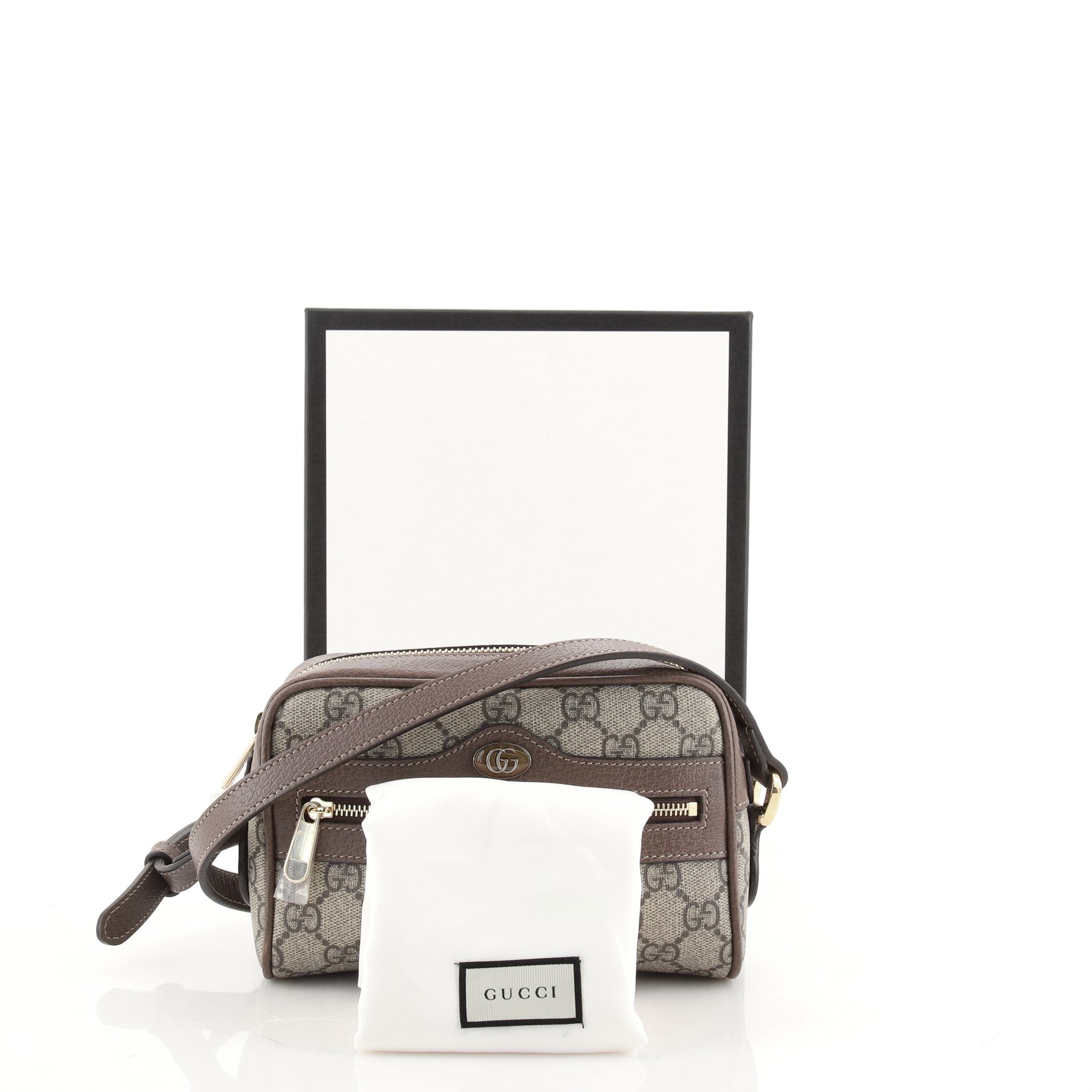 Ophidia Shoulder Bag GG Coated Canvas Mini