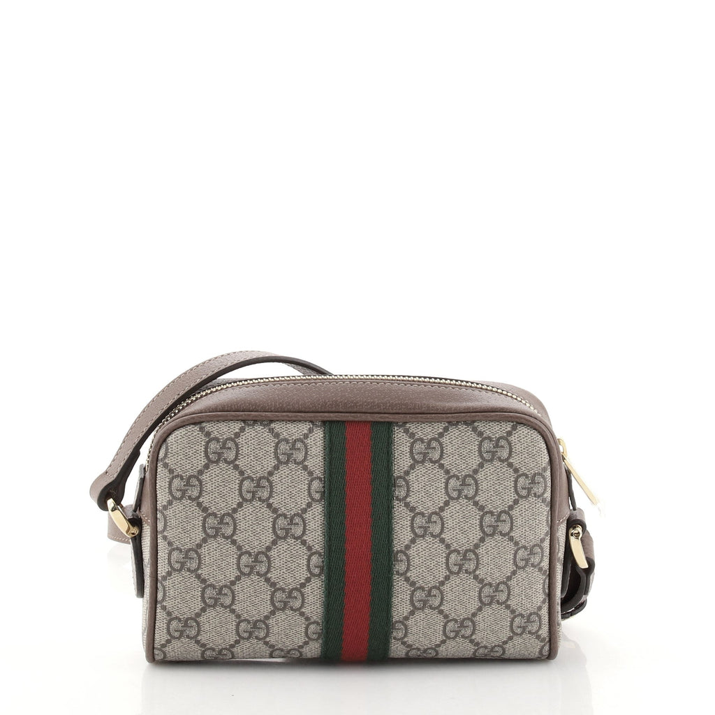 Ophidia Shoulder Bag GG Coated Canvas Mini