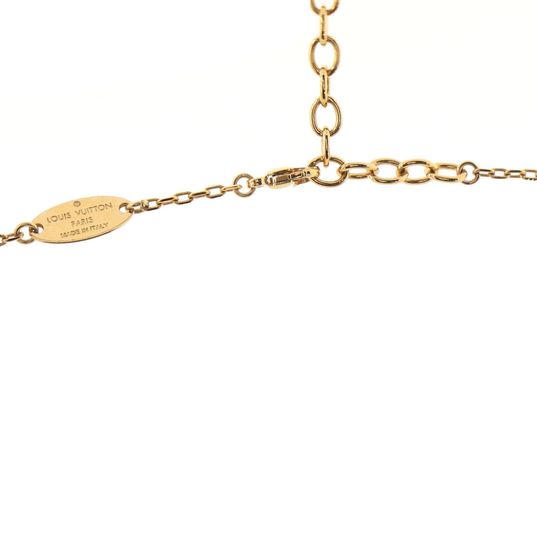 LV and Me Heart Pendant Necklace Metal