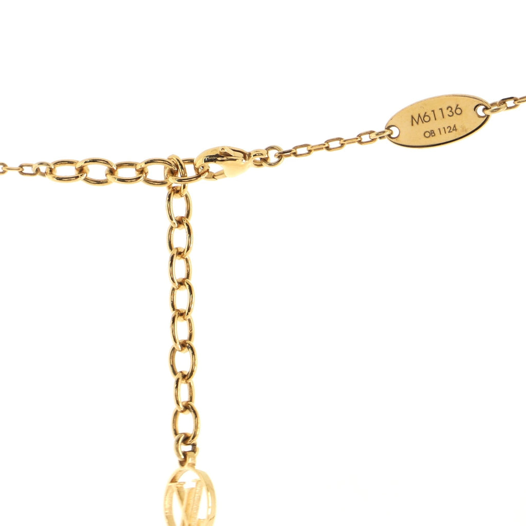 LV and Me Heart Pendant Necklace Metal