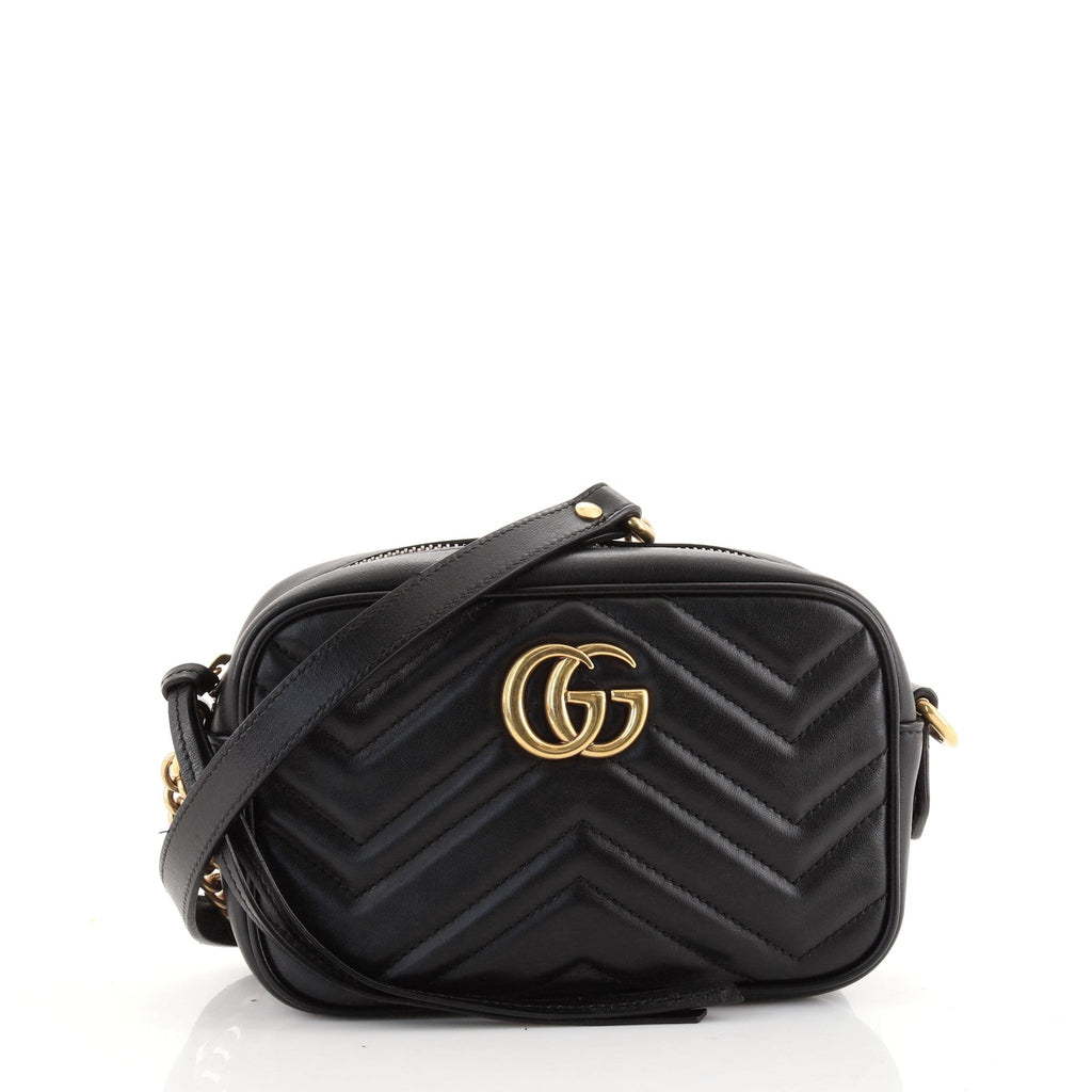 GG Marmont Shoulder Bag Matelasse Leather Mini