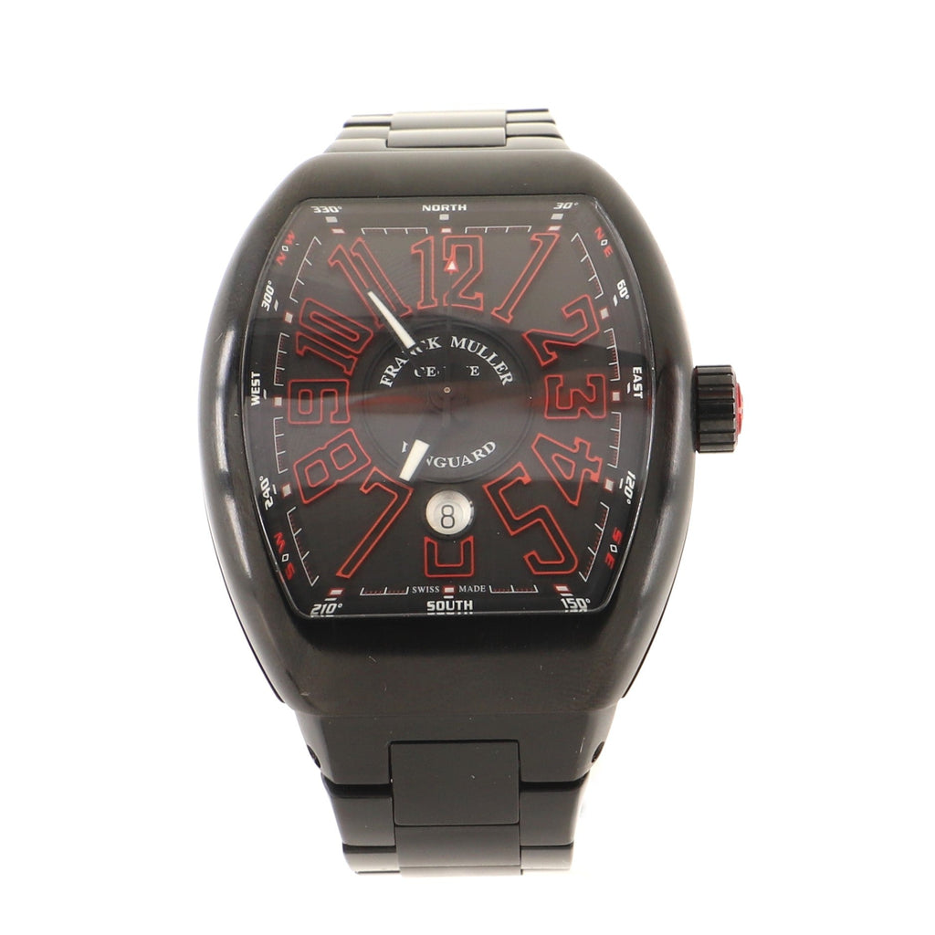 Vanguard Automatic Watch Titanium and Alligator with Rubber 44