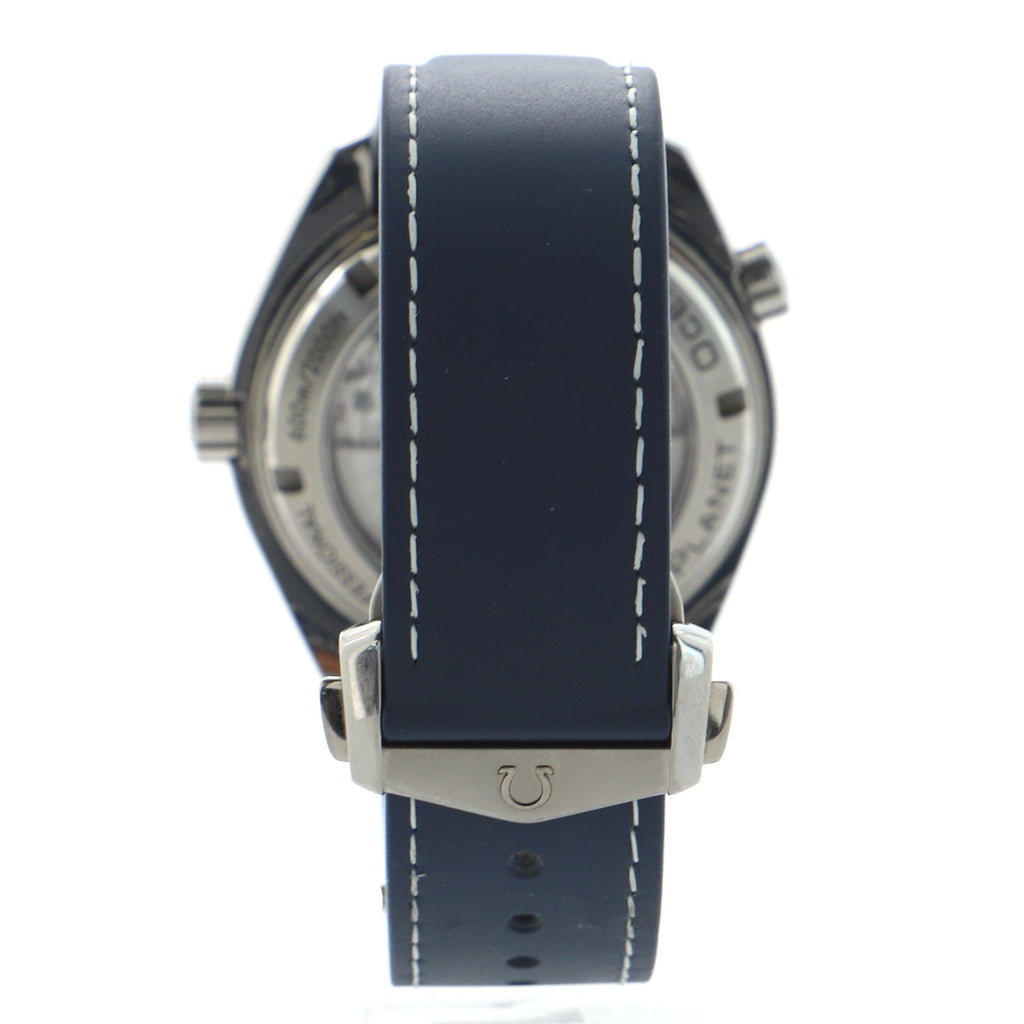 Seamaster Professional Planet Ocean 600M Co-Axial Chronometer Automatic Watch Titanium and Rubber 45