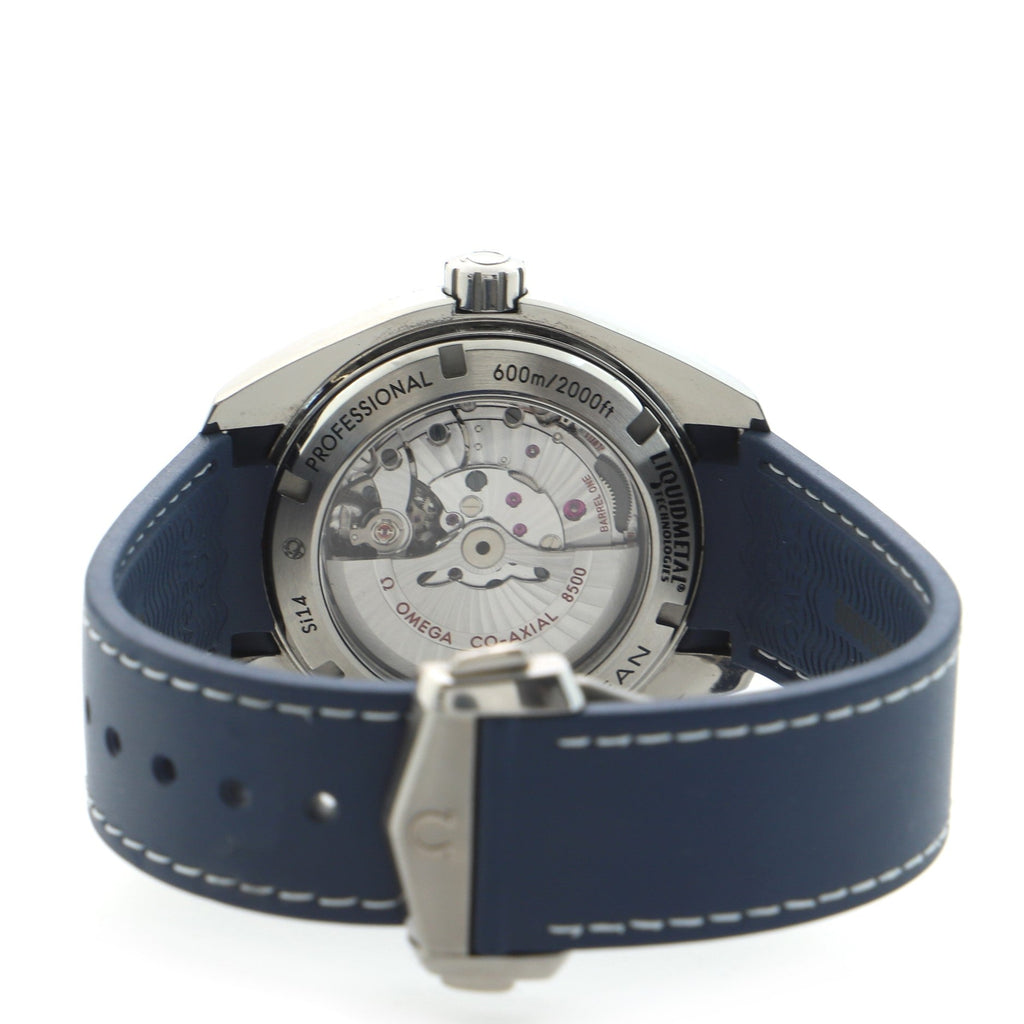 Seamaster Professional Planet Ocean 600M Co-Axial Chronometer Automatic Watch Titanium and Rubber 45