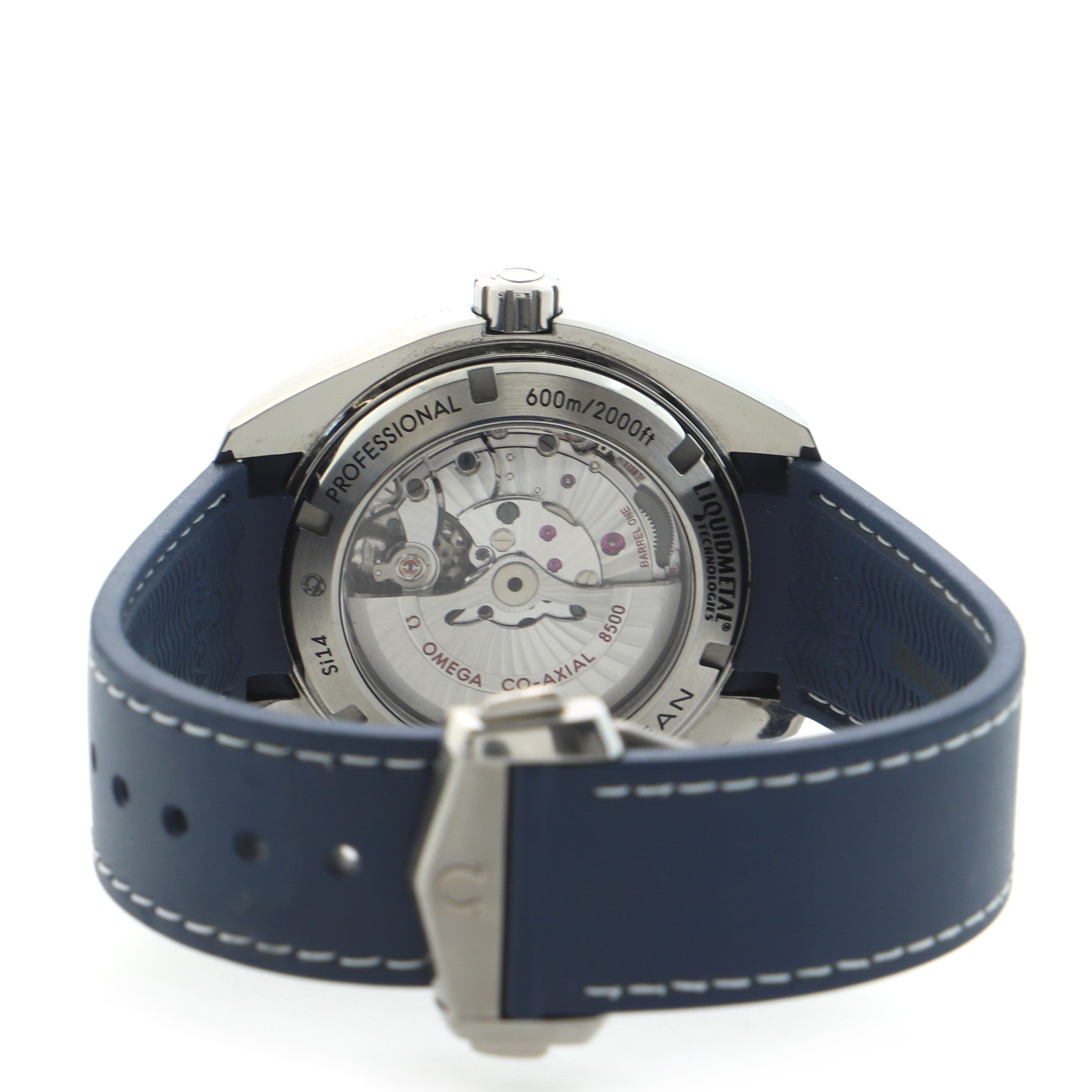 Seamaster Professional Planet Ocean 600M Co-Axial Chronometer Automatic Watch Titanium and Rubber 45