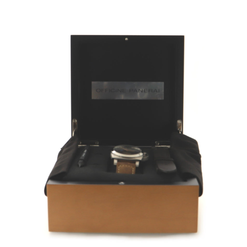 Luminor Marina 1950 3 Days Automatic Watch Titanium and Leather 44