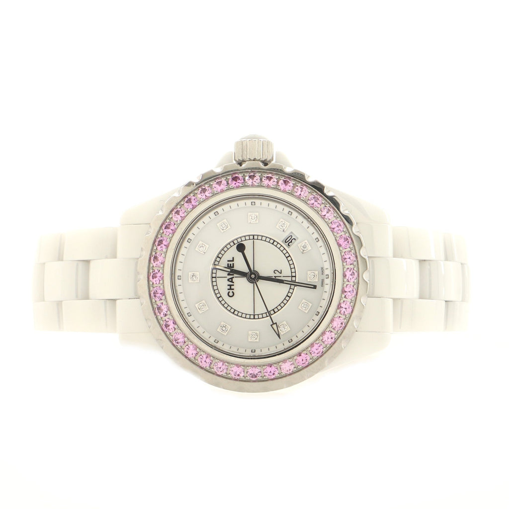 J12 Quartz Watch Ceramic and Stainless Steel with Sapphire Bezel and Diamond Markers 29