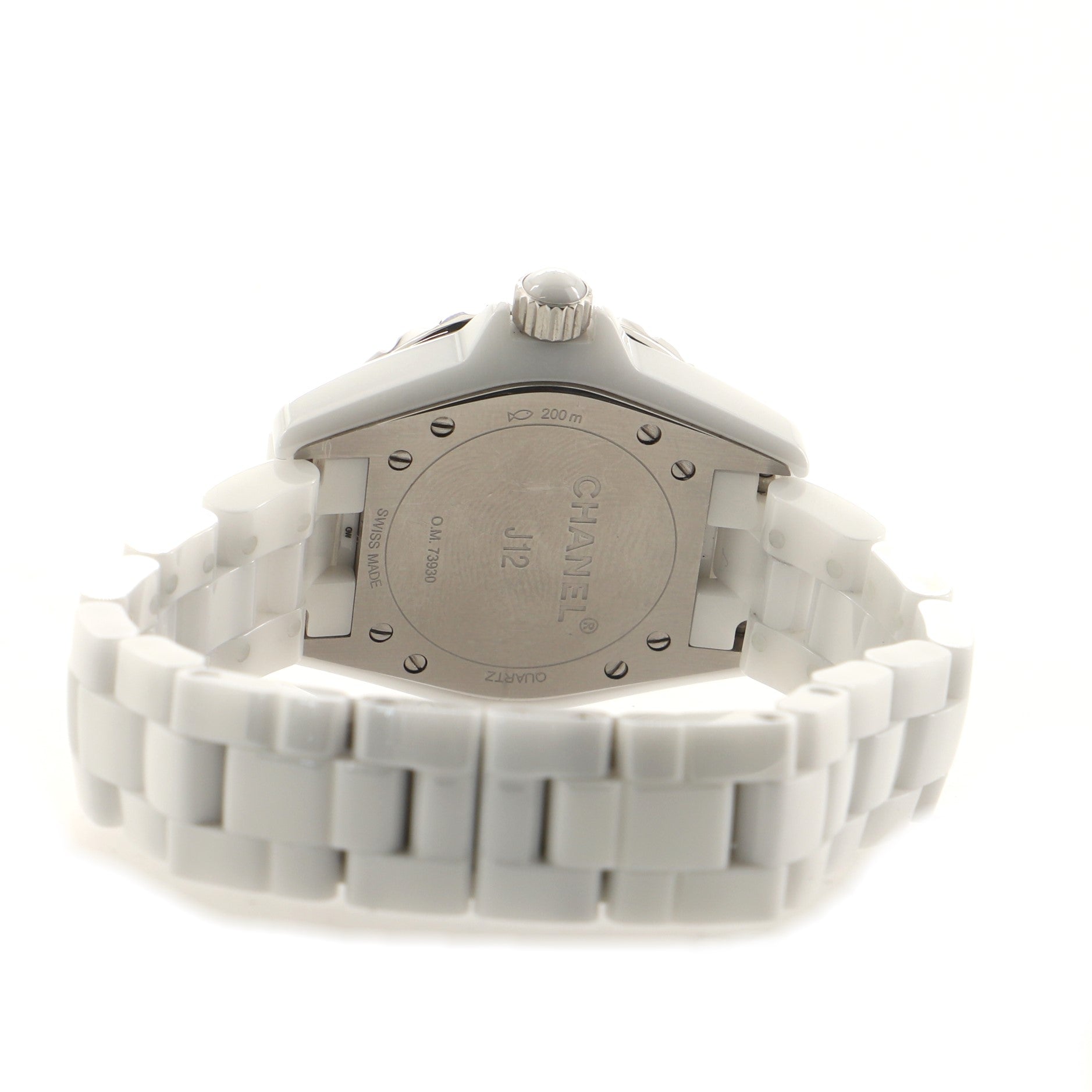 J12 Quartz Watch Ceramic and Stainless Steel with Sapphire Bezel and Diamond Markers 29