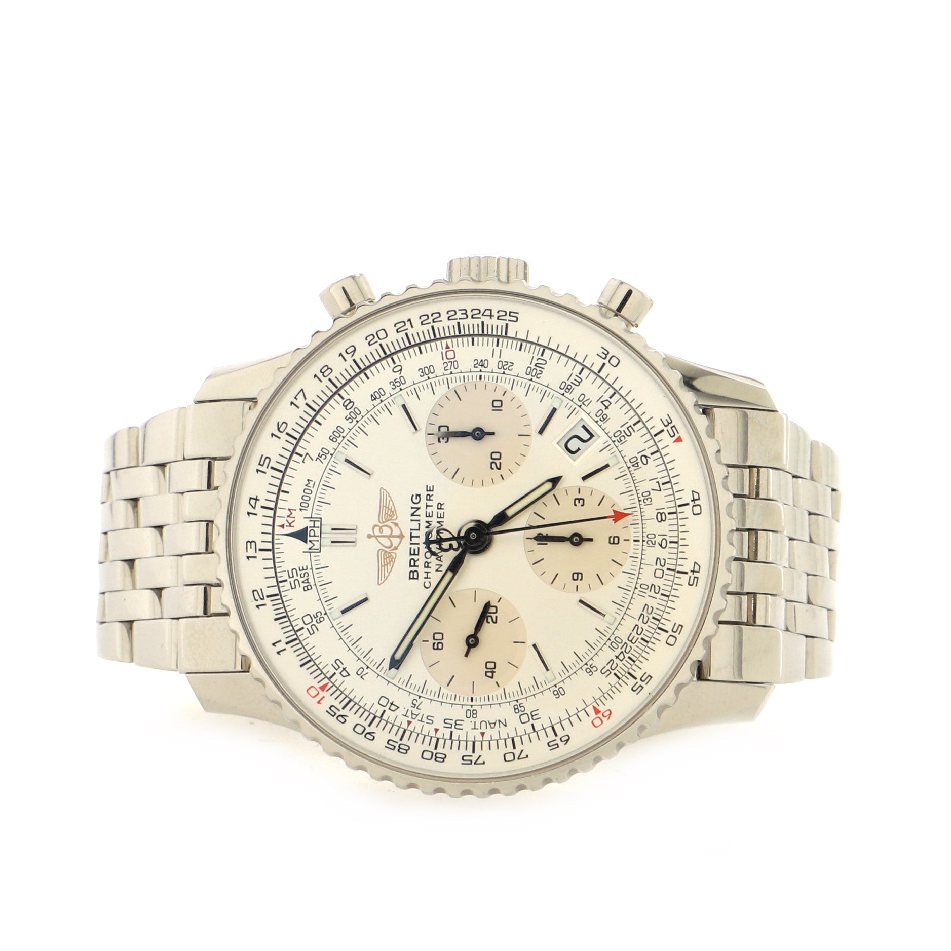 Navitimer Chronograph Automatic Watch Stainless Steel 42