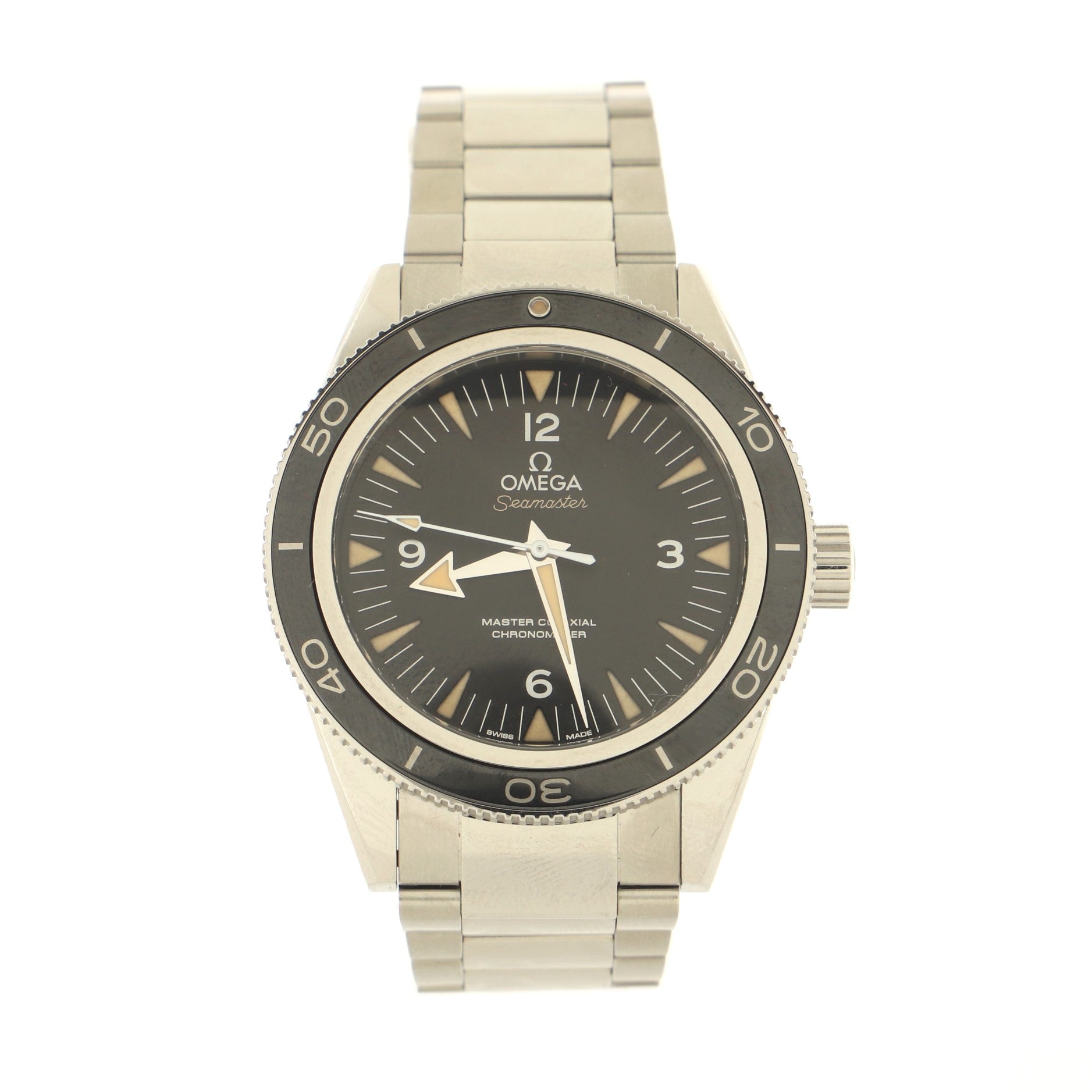 Seamaster 300 Master Co-Axial Chronometer Automatic Watch Stainless Steel 41