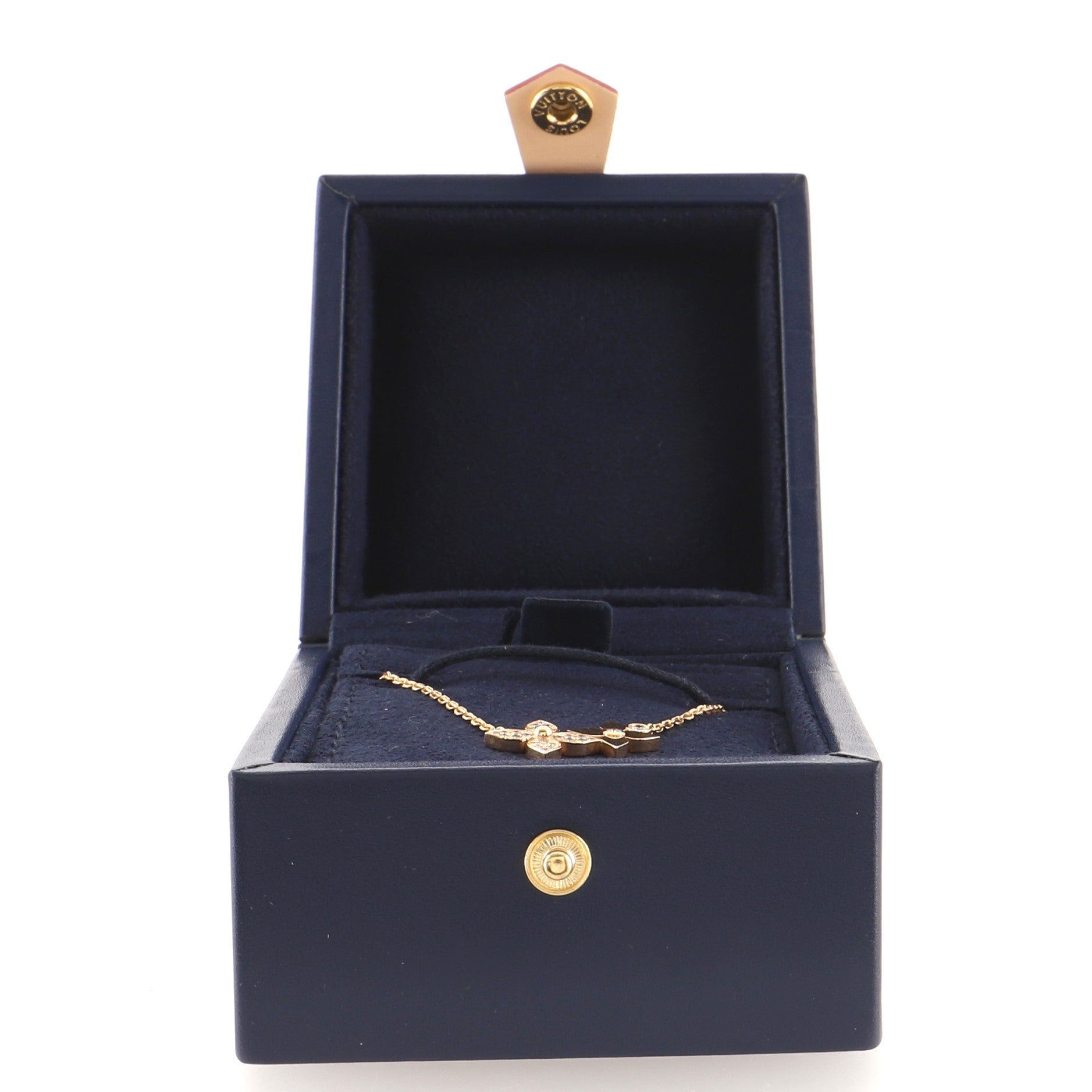 Star Blossom Pendant Necklace 18K Rose Gold and Diamonds