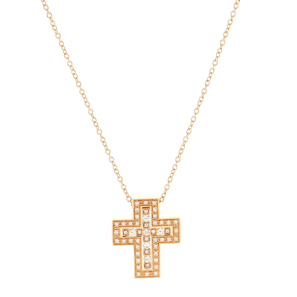 Belle Epoque Pendant Necklace 18K Rose Gold and Diamonds