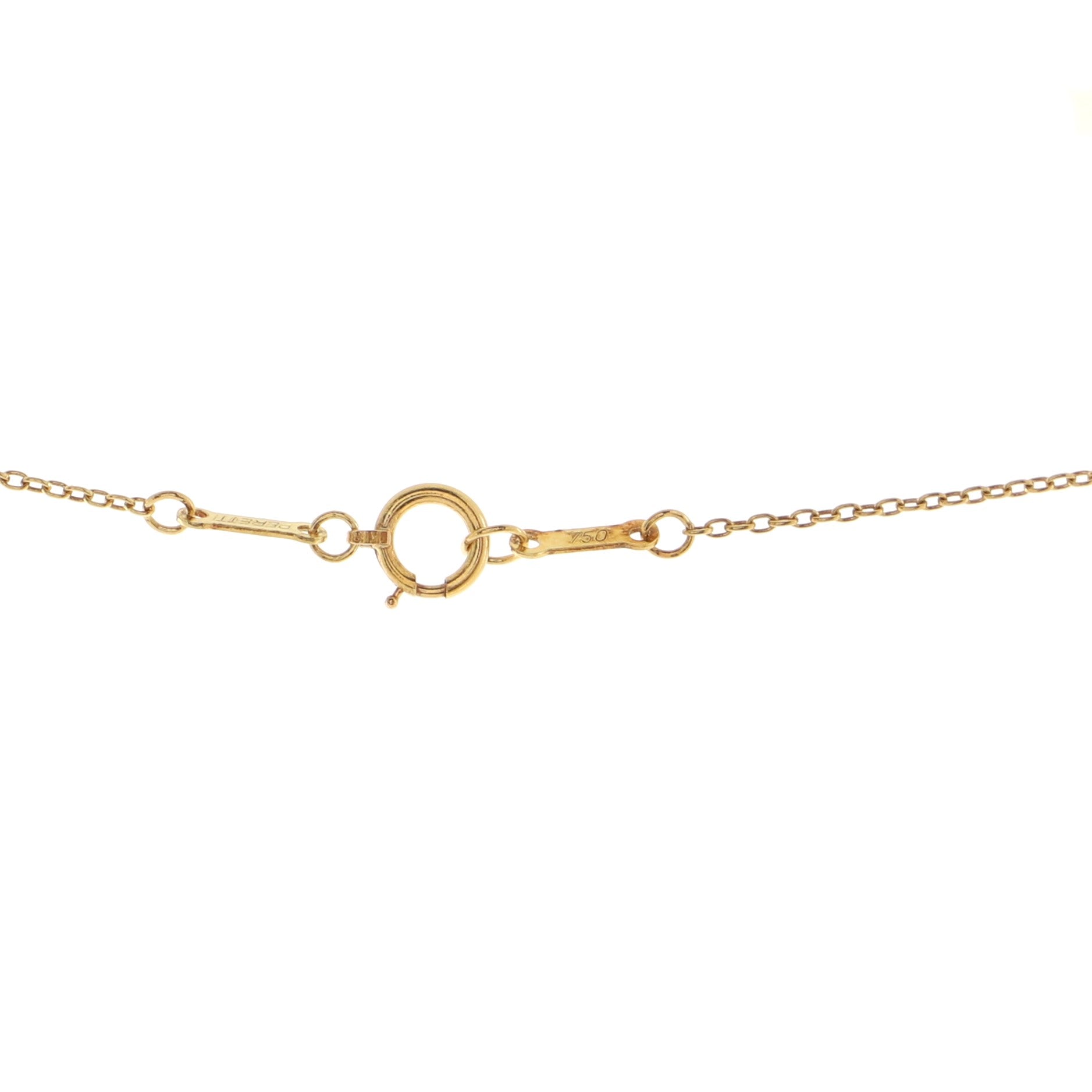 Elsa Peretti Open Heart Necklace 18K Yellow Gold
