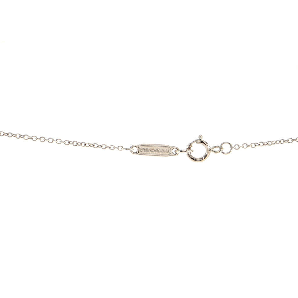 Atlas Open Medallion Pendant Necklace 18K White Gold with Pave Diamonds Small