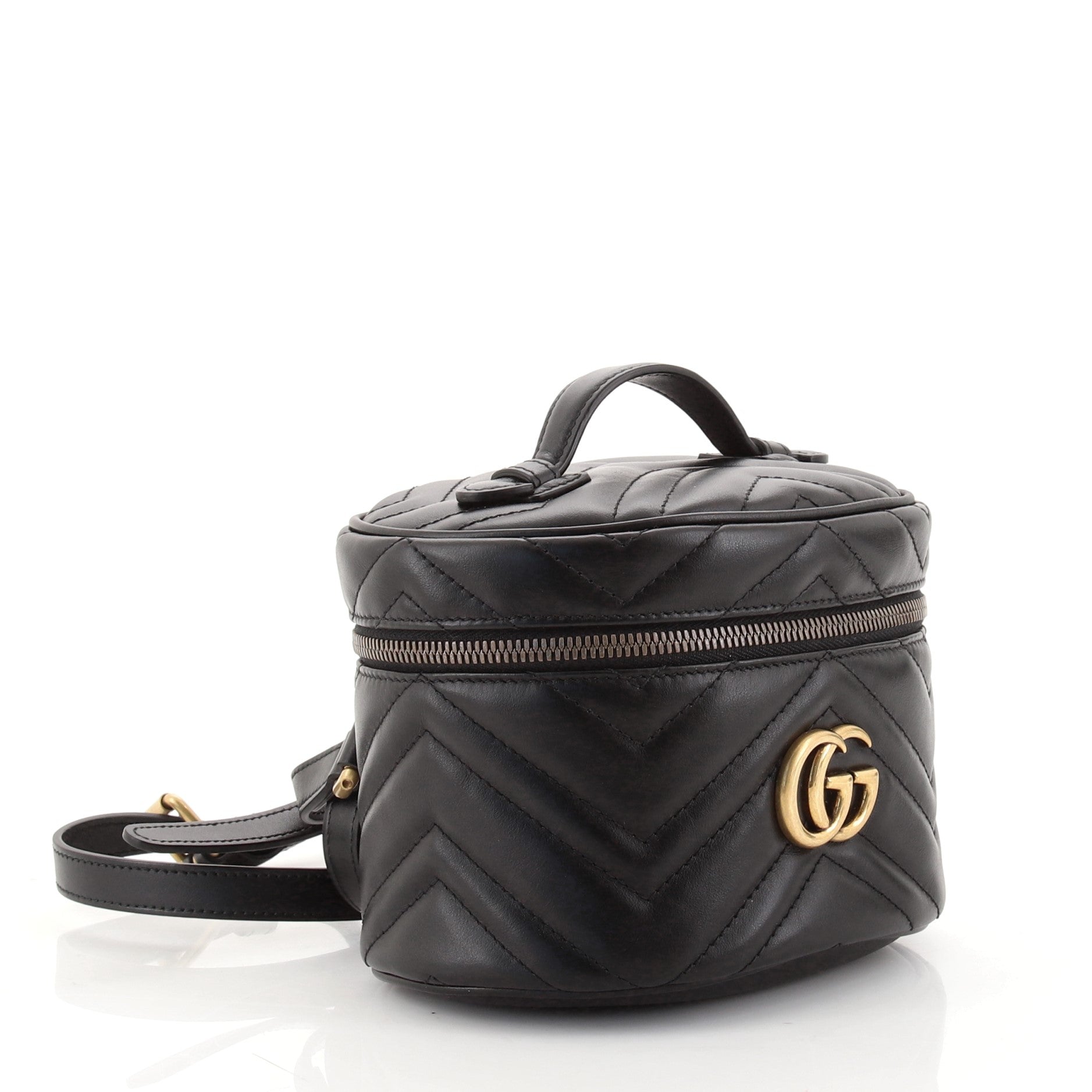 GG Marmont Vanity Backpack Matelasse Leather Mini