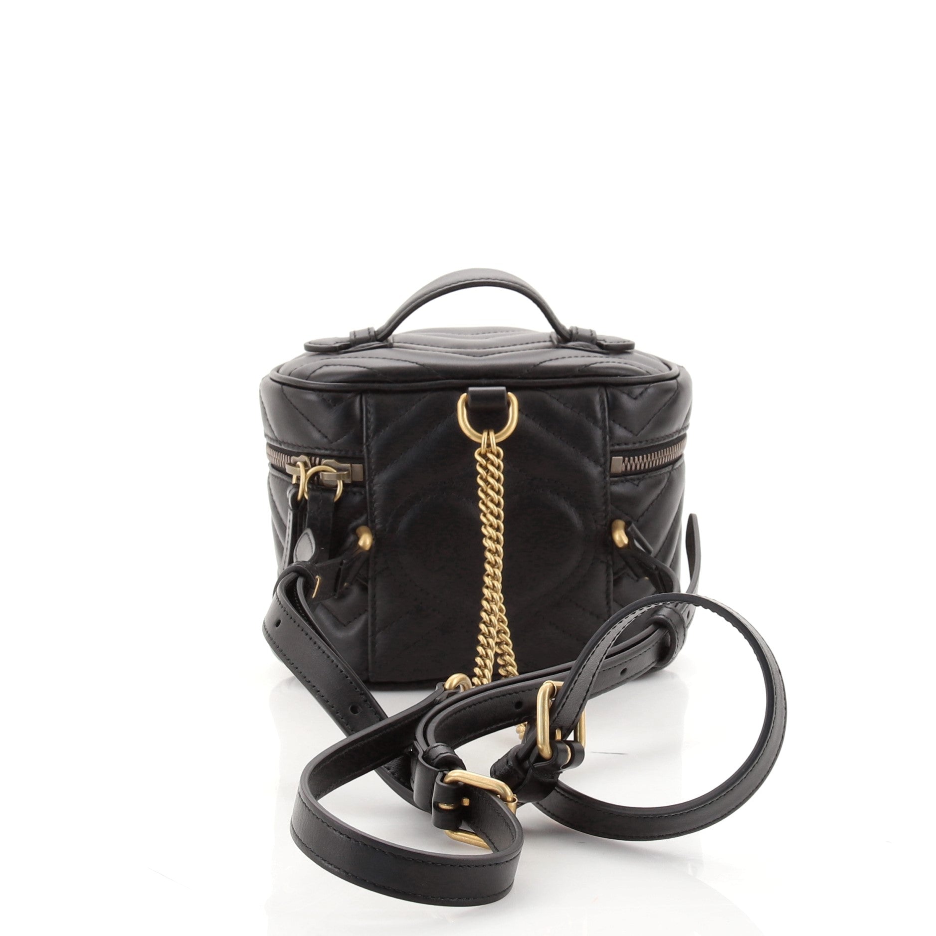 GG Marmont Vanity Backpack Matelasse Leather Mini