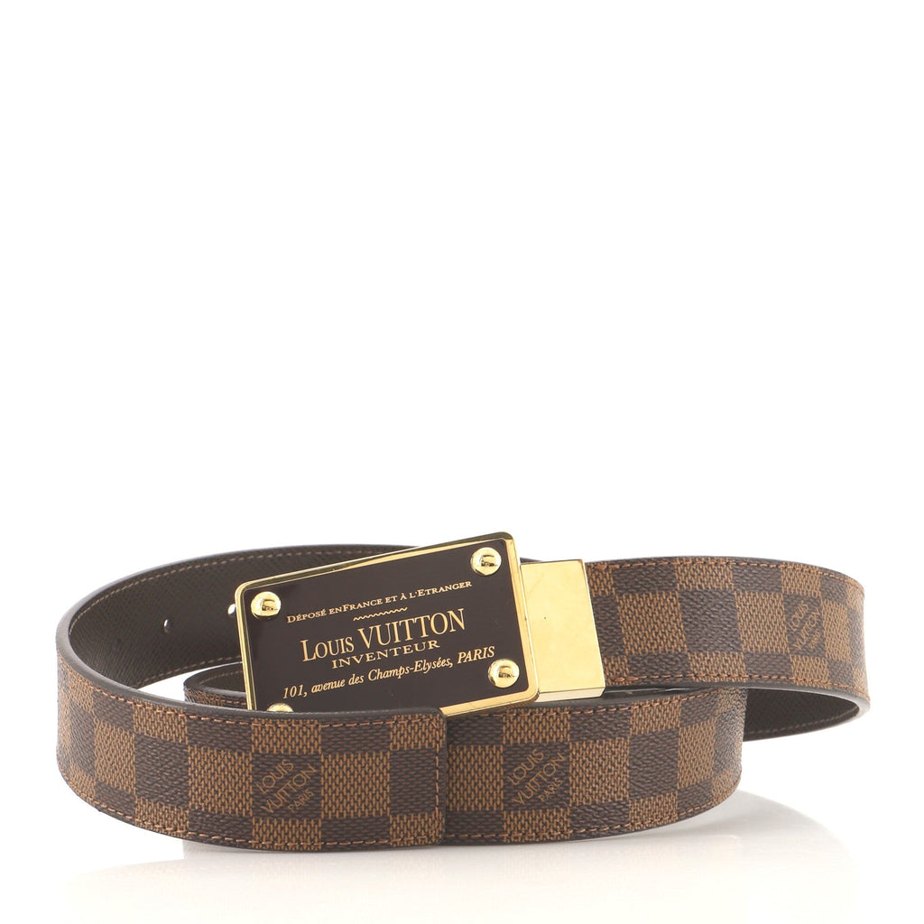 Inventeur Belt Damier Medium 100