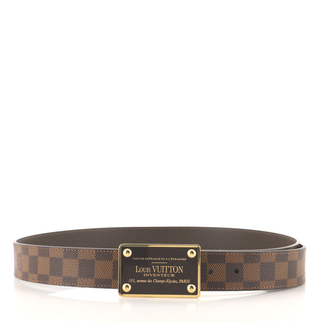 Inventeur Belt Damier Medium 100