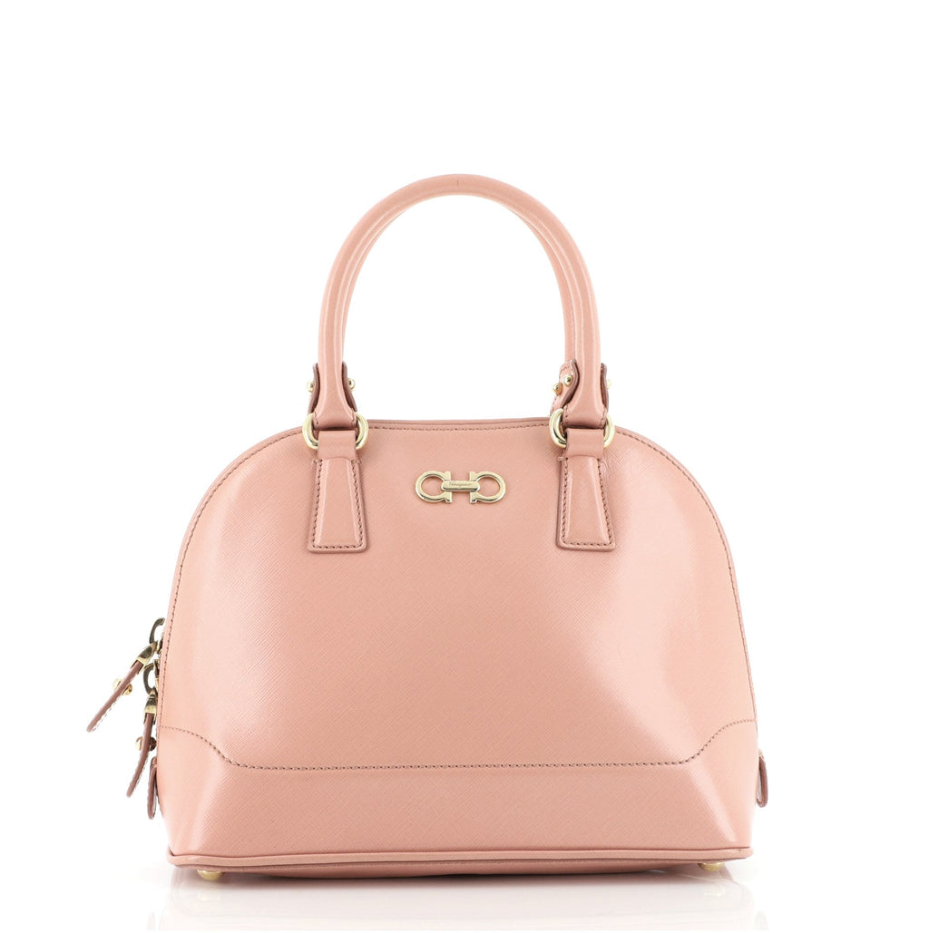 Darina Convertible Satchel Saffiano Leather Mini