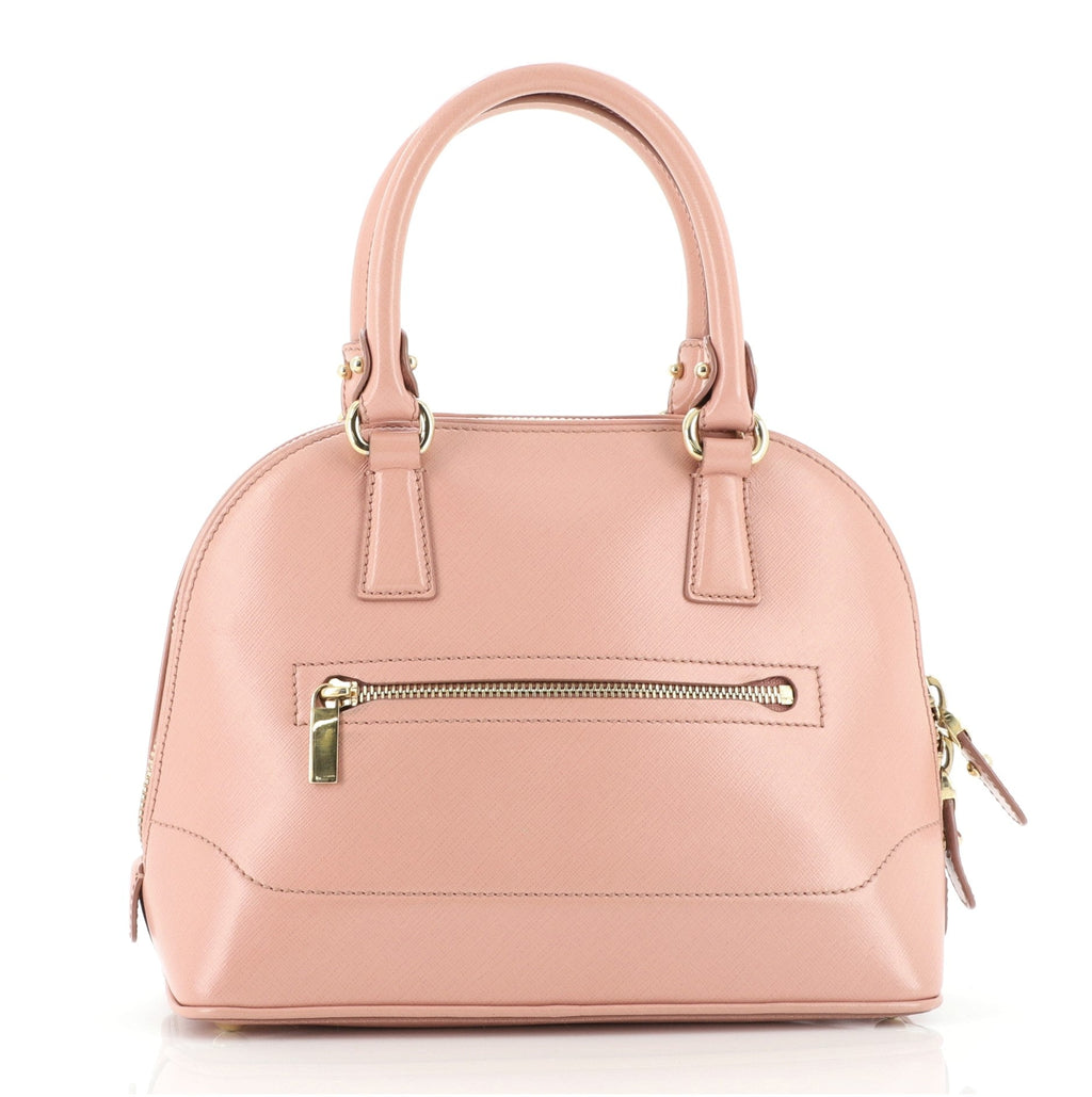 Darina Convertible Satchel Saffiano Leather Mini