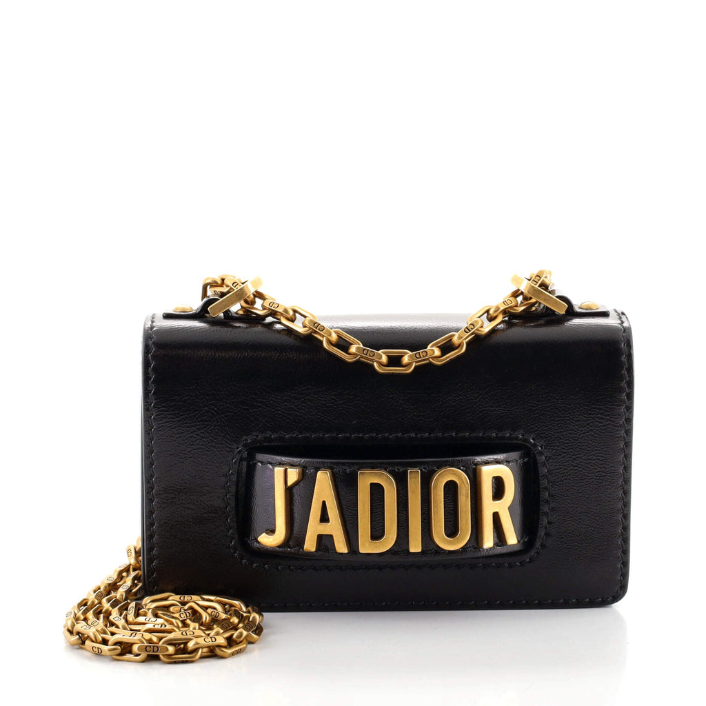 J'Adior Flap Bag Leather Mini