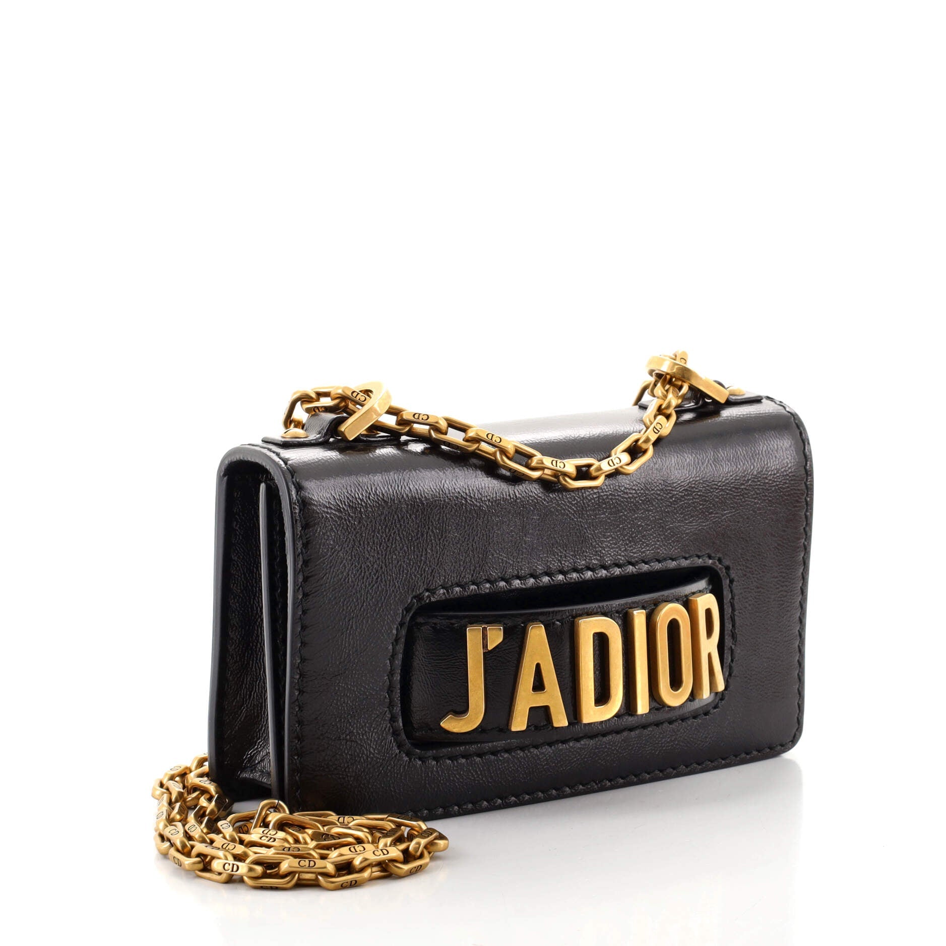J'Adior Flap Bag Leather Mini